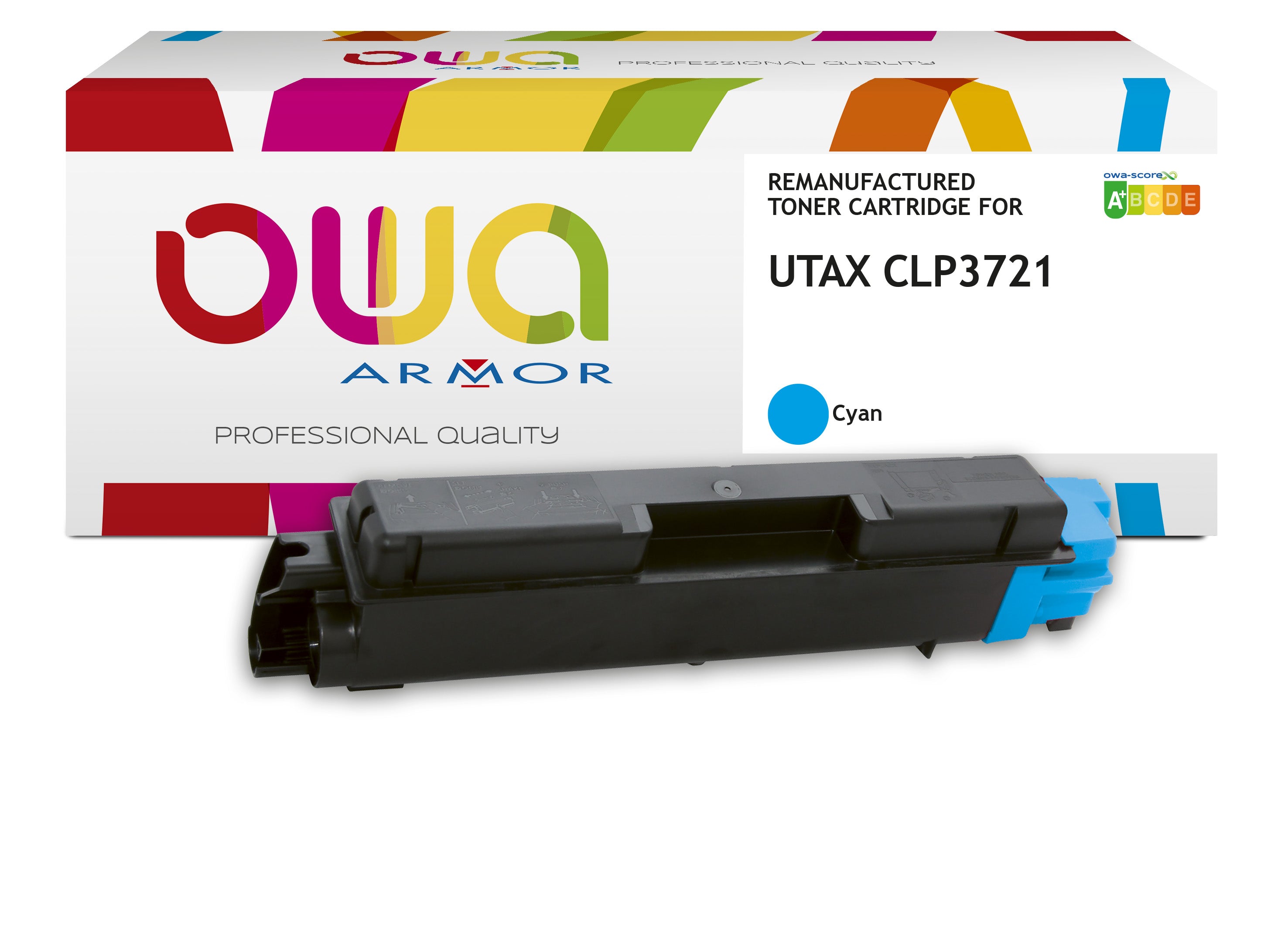 Utax Utax 44721 10011 - Remanufactured Toner Owa - Cyan