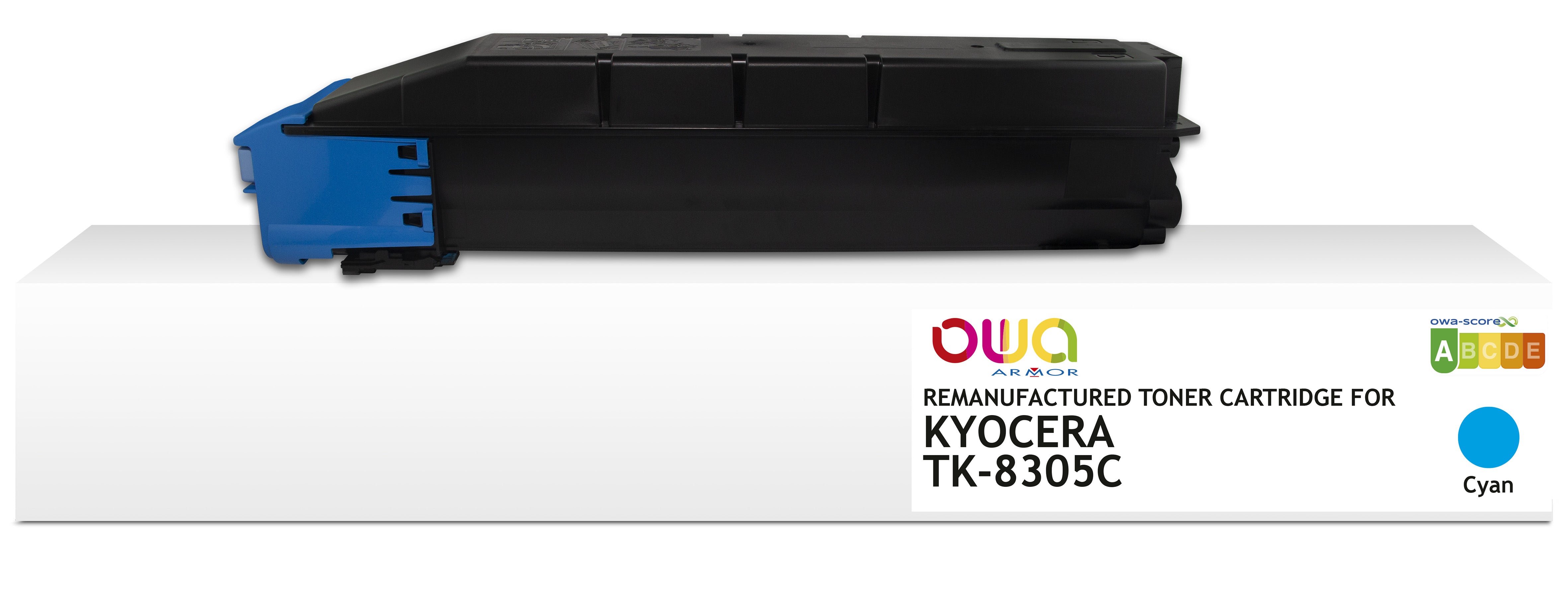 Kyocera Kyocera Tk-8305C - Remanufactured Toner Owa - Cyan