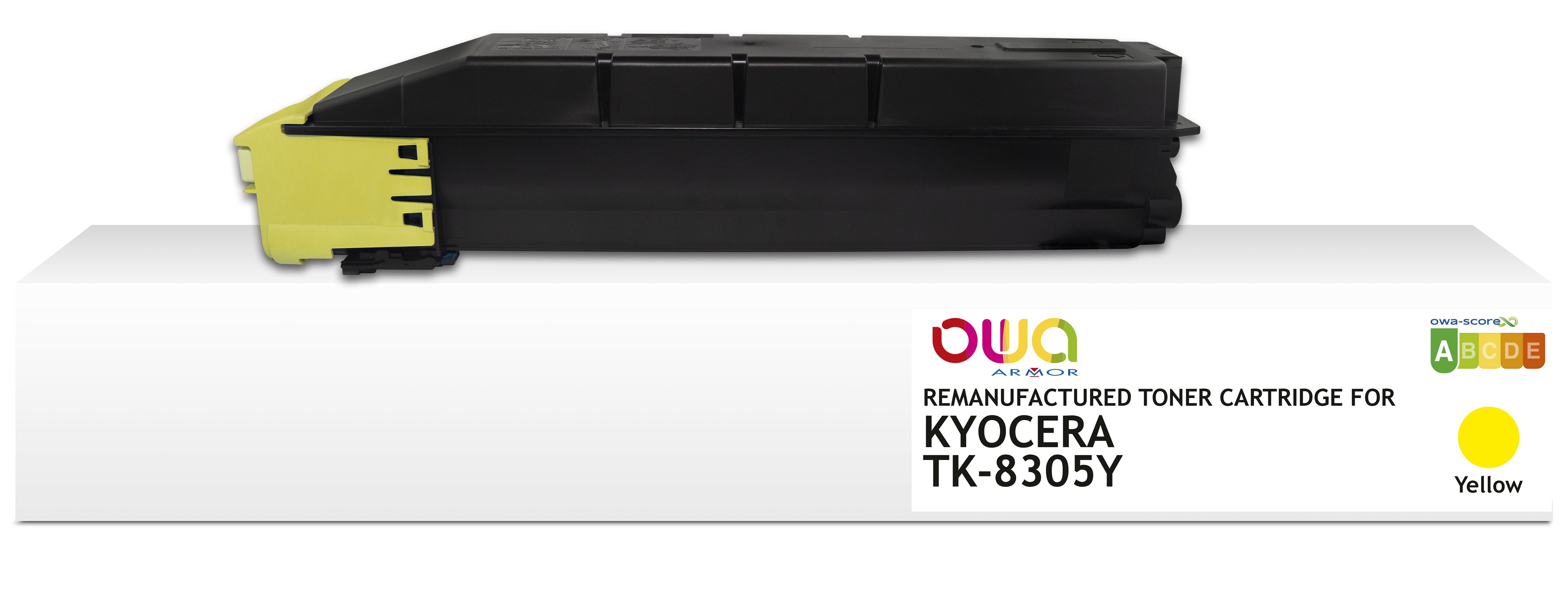 Kyocera Kyocera Tk-8305Y - Remanufactured Toner Owa - Yellow