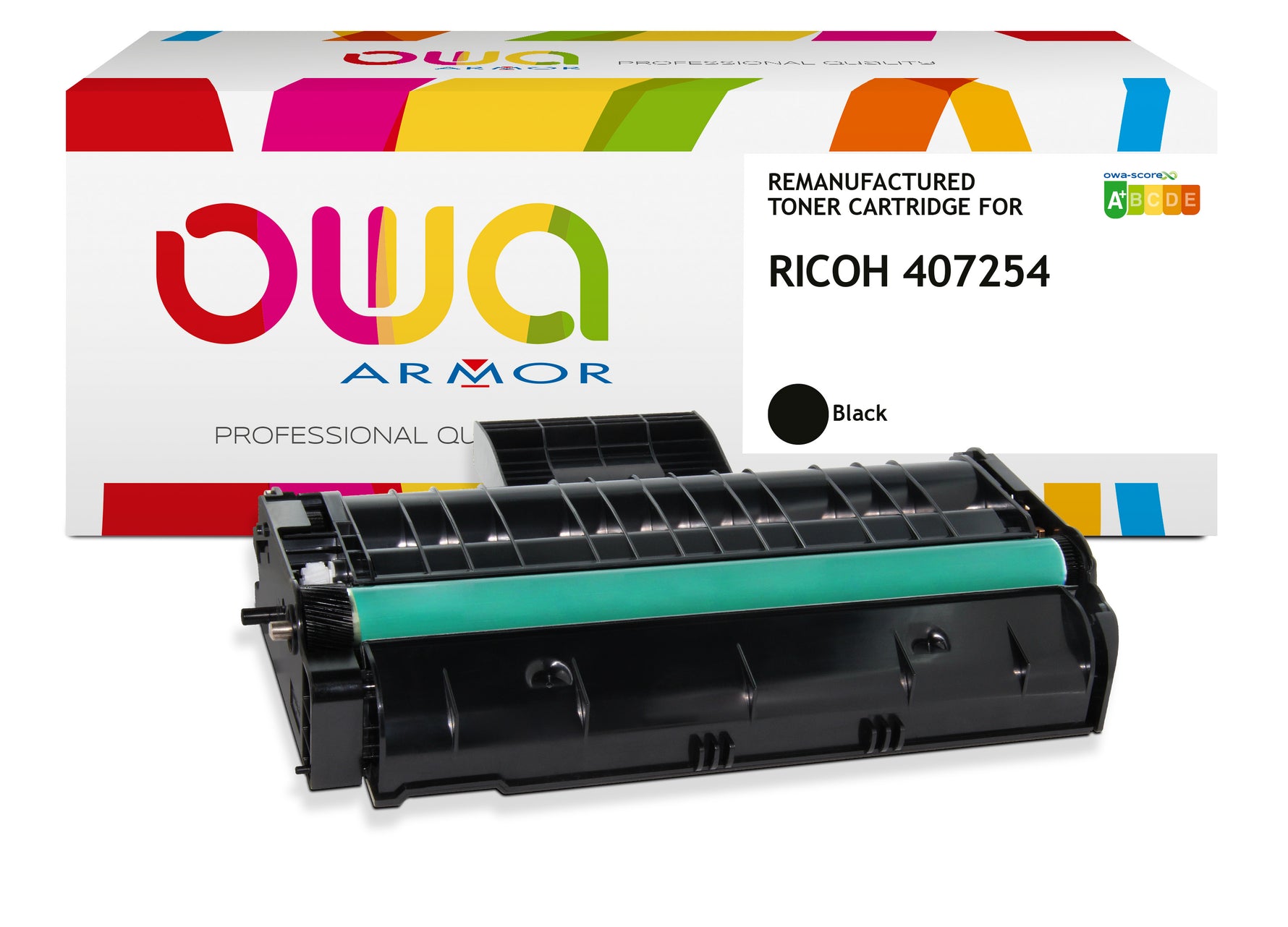 Ricoh Ricoh 407254 - Remanufactured Toner Owa - High Capacity - Black