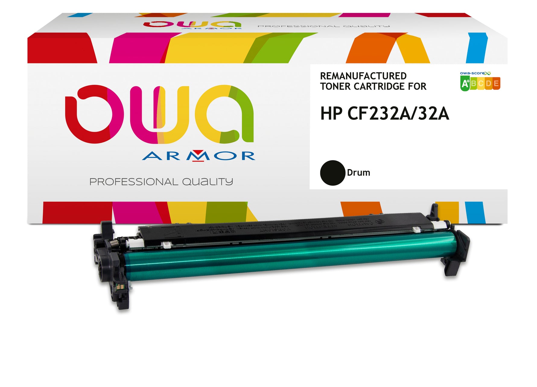 Hp Hp Cf 232 A - Remanufactured Drum Owa - Black