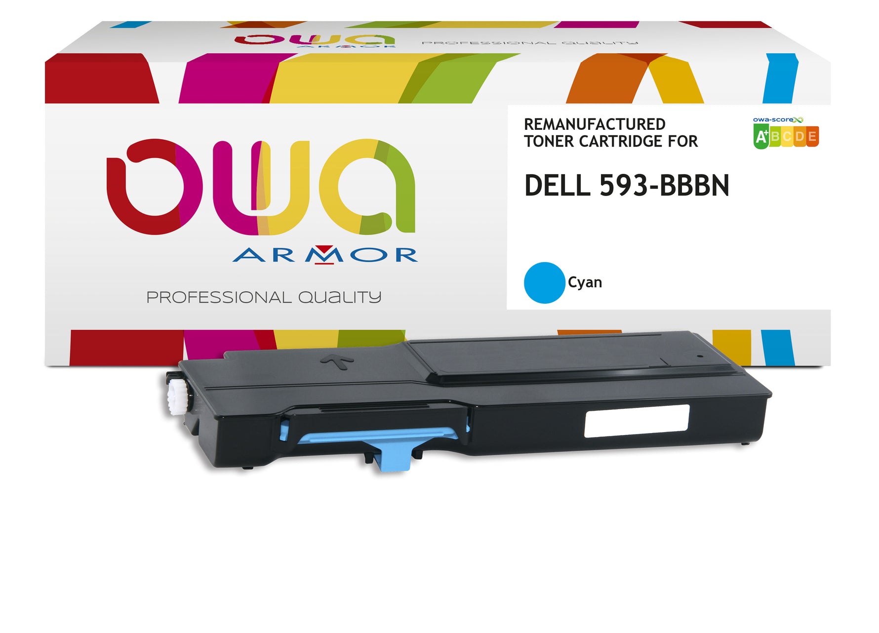 Dell Dell 593-Bbbn - Remanufactured Toner Owa - Cyan