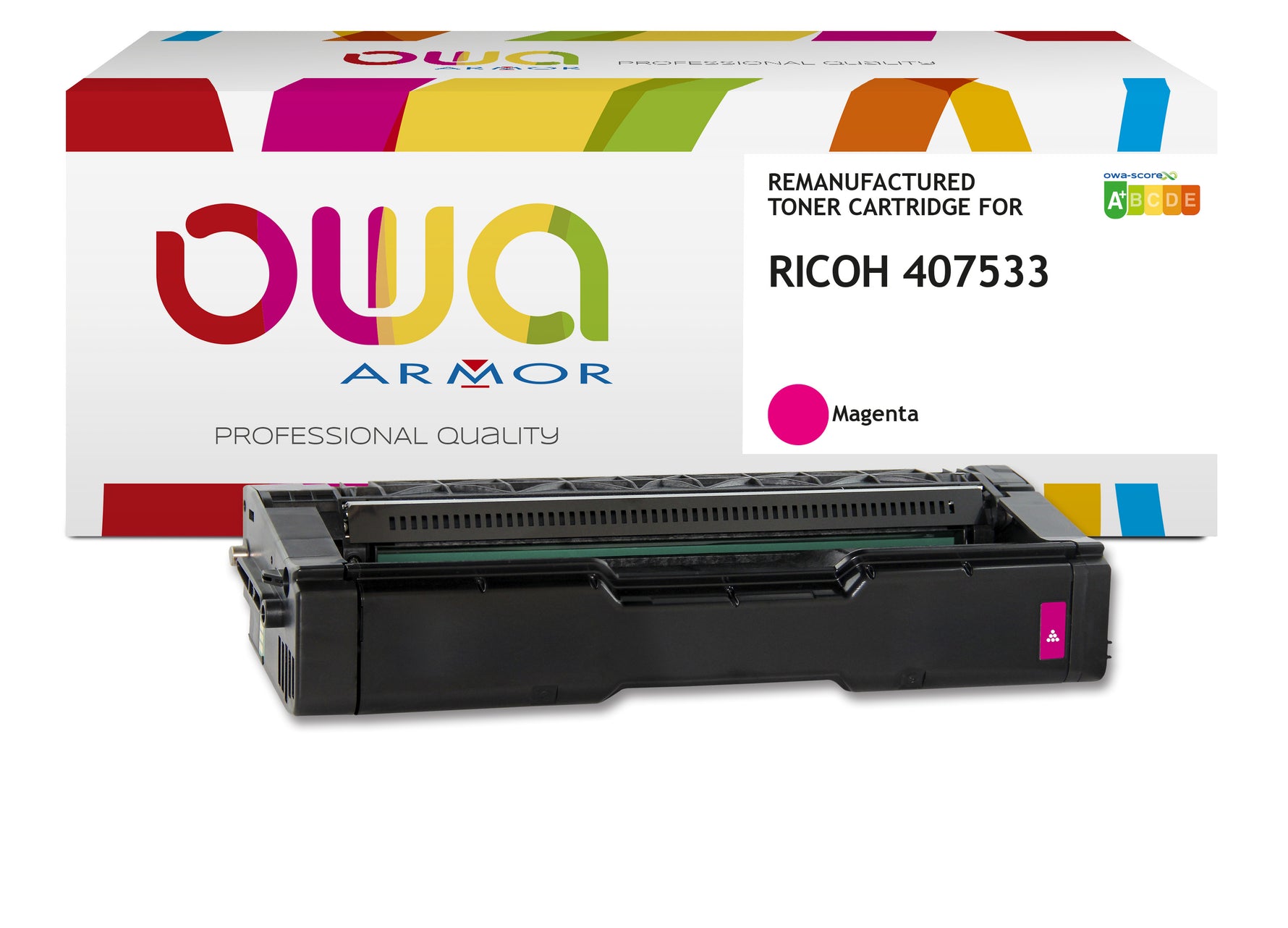 Ricoh Ricoh 407533 - Remanufactured Toner Owa - Magenta