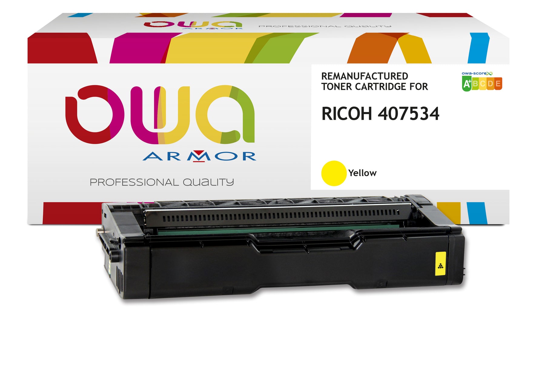 Ricoh Ricoh 407534 - Remanufactured Toner Owa - Yellow