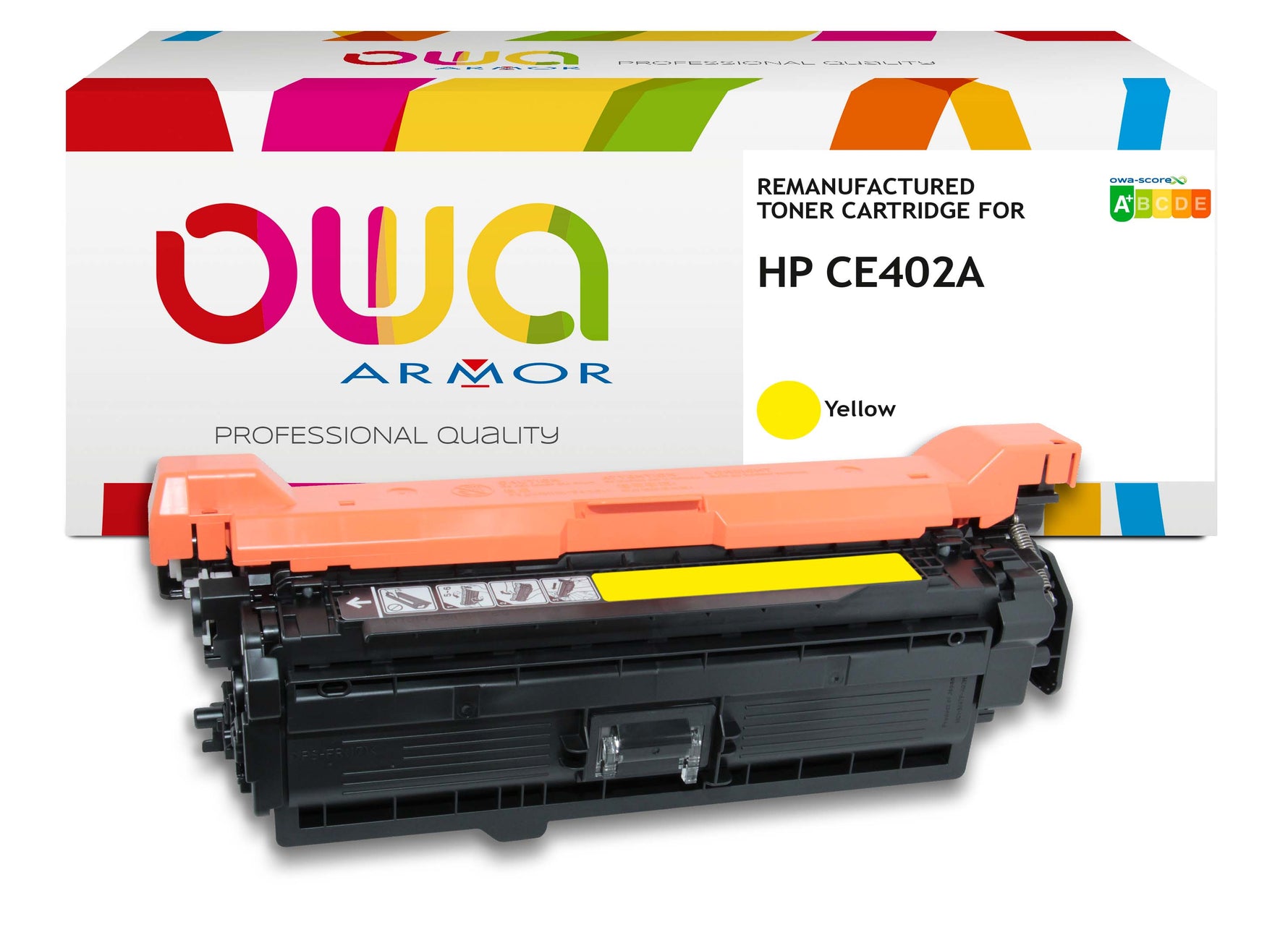 Hp Hp Ce403a - Remanufactured Toner Owa - Extra High Capacity - Yellow