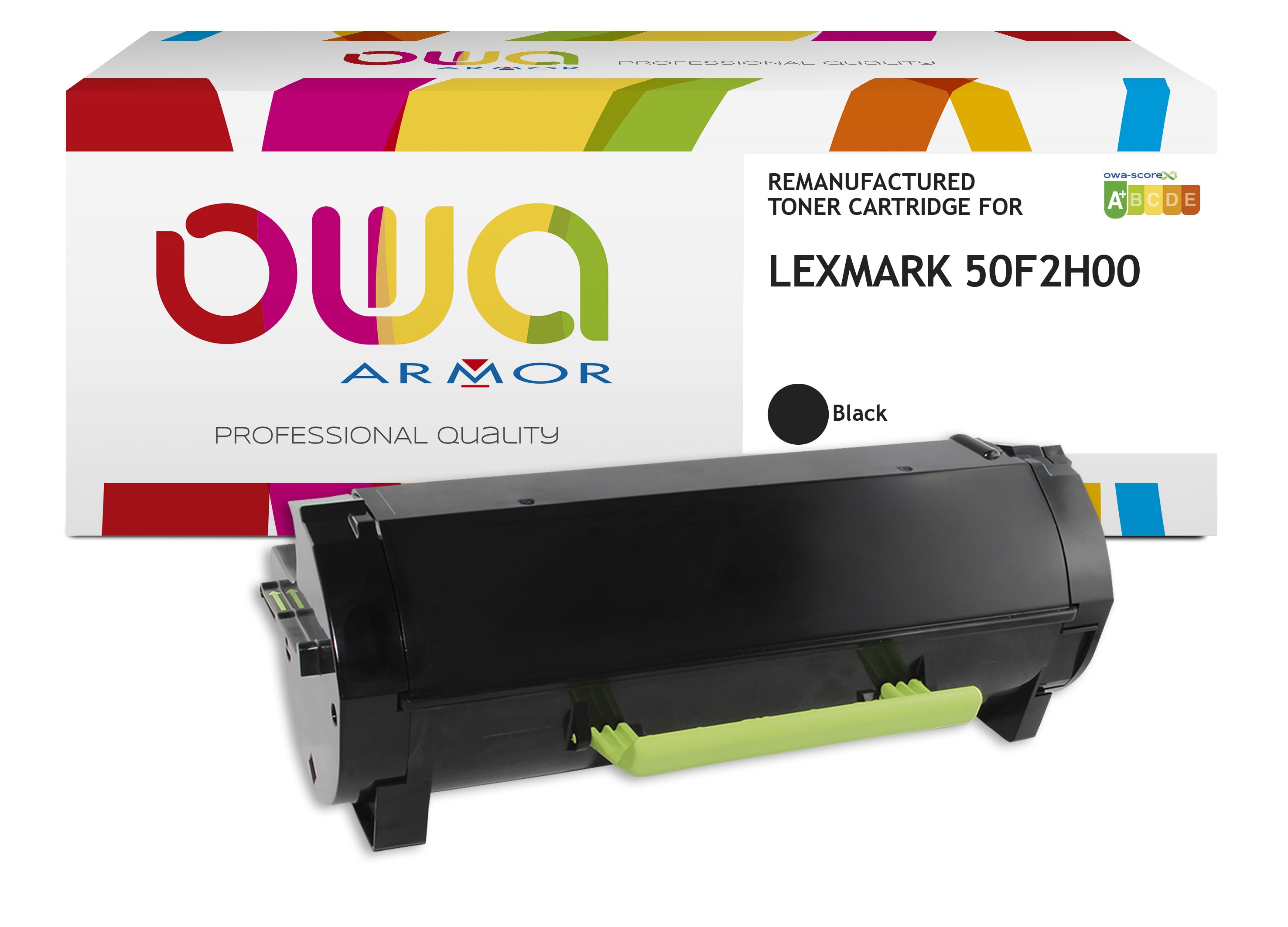 Lexmark Lexmark 50F2h00 - Remanufactured Toner Owa - Extra High Capacity - Black