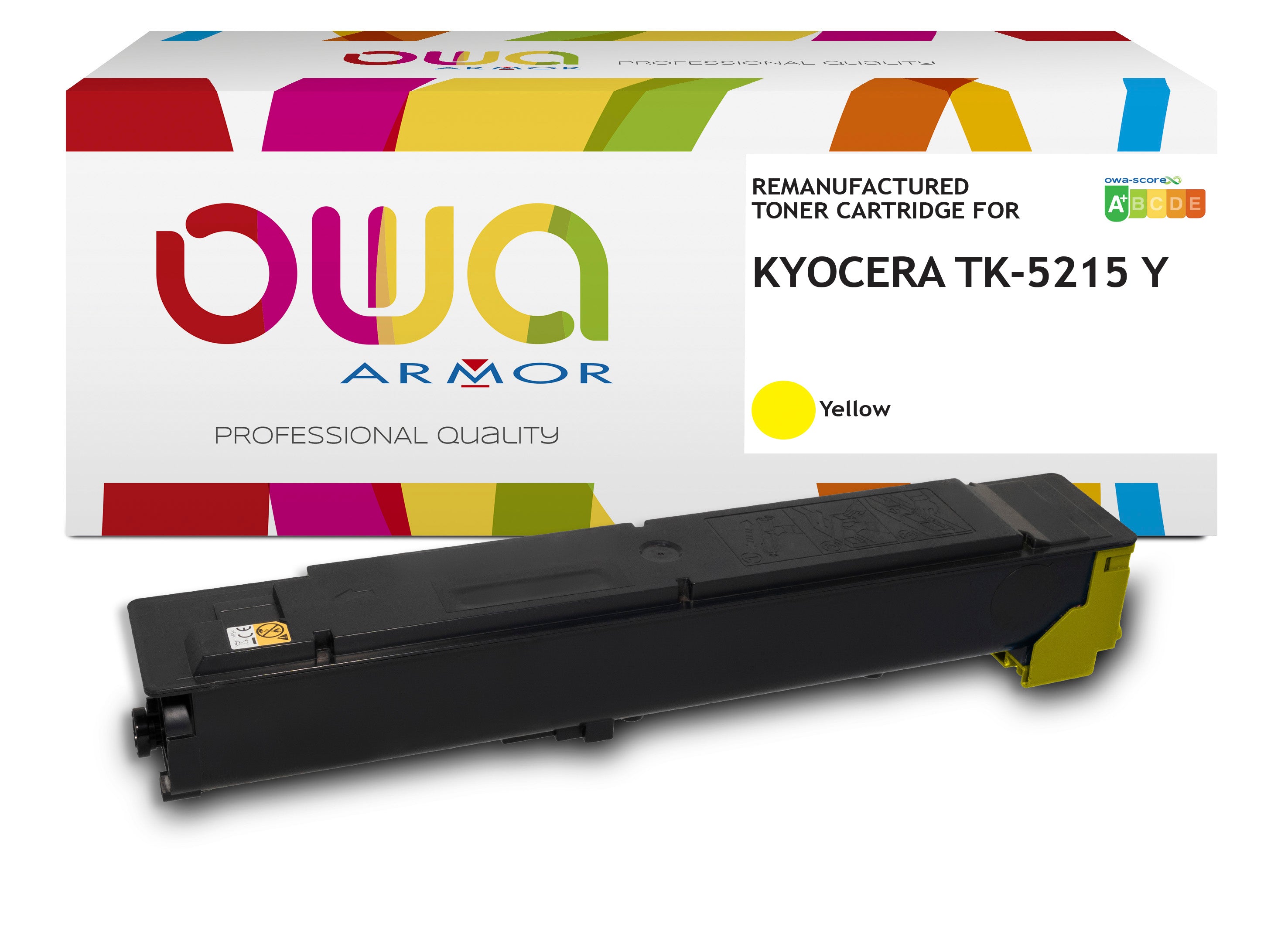 Kyocera Kyocera Tk-5215 Y - Remanufactured Toner Owa - Yellow