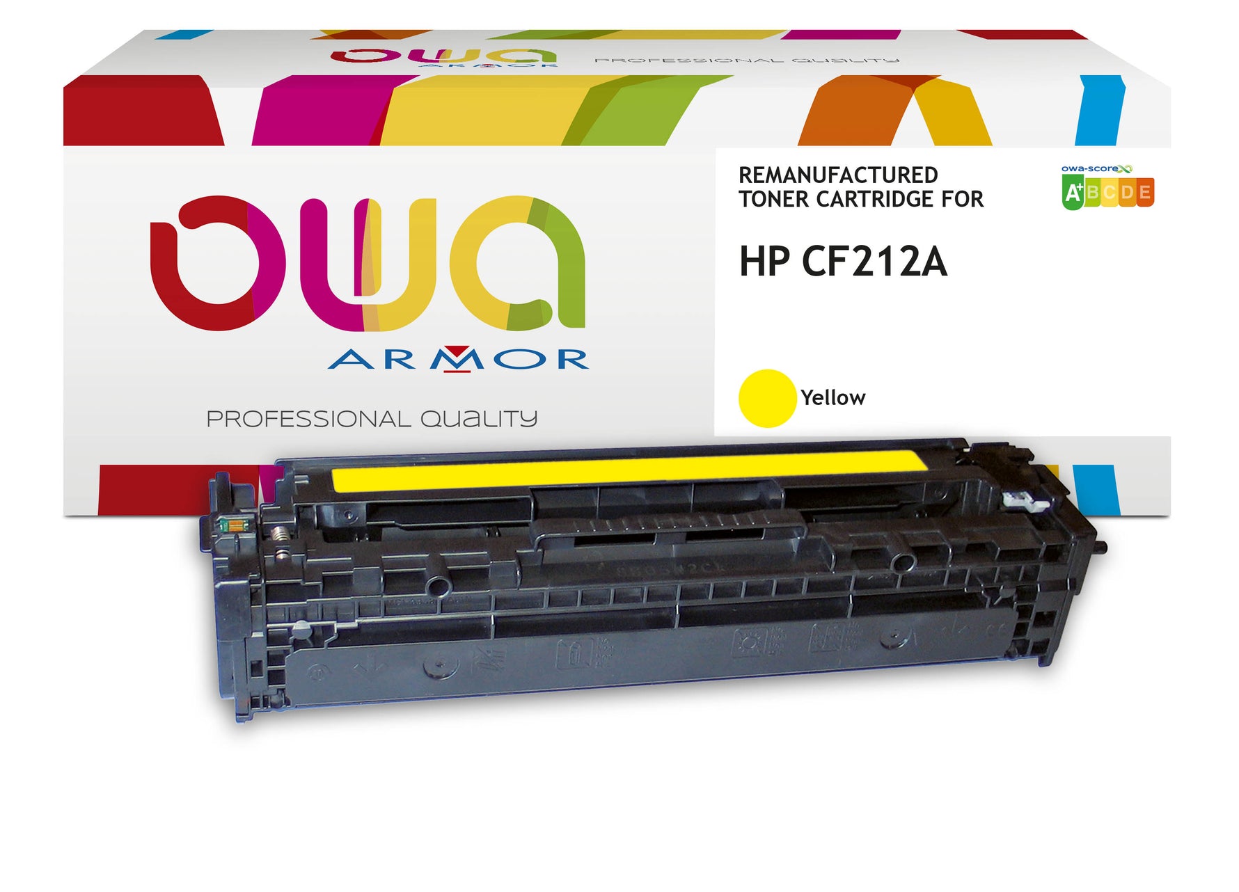 Hp Hp Cf212a - Remanufactured Toner Owa - Extra High Capacity - Yellow