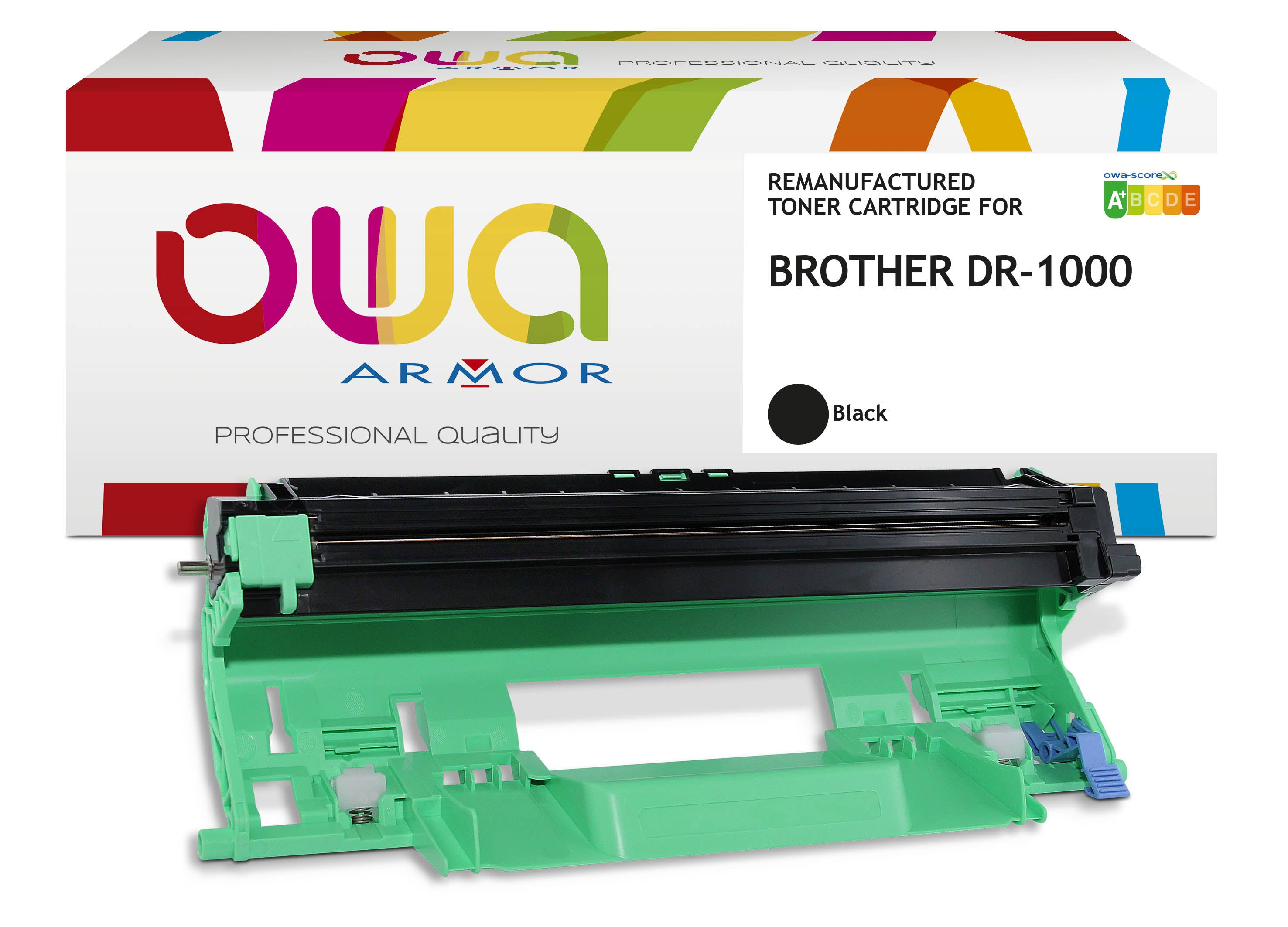 Brother Brother Dr-1000 - Remanufactured Drum Owa - Drum Black
