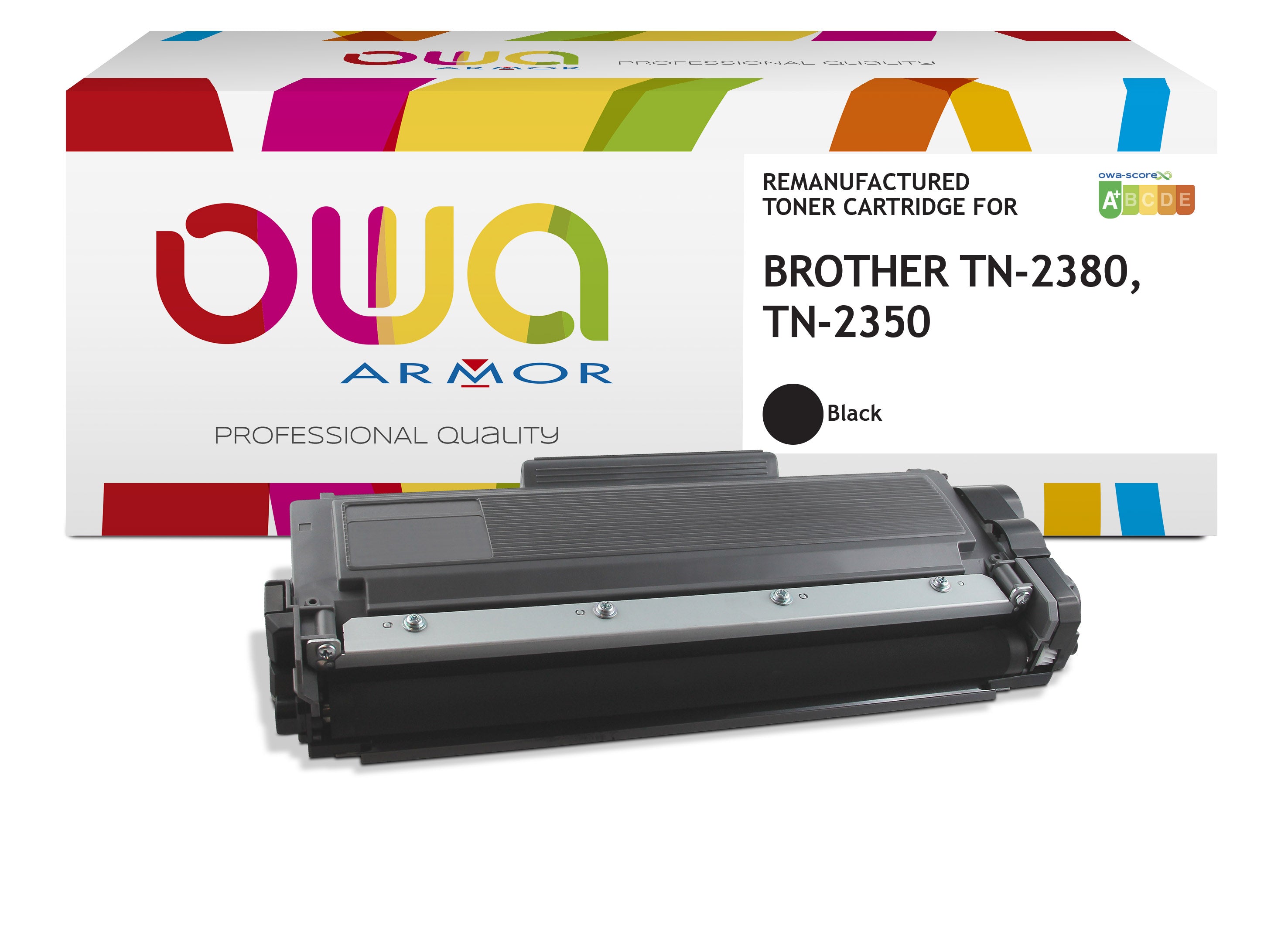 Brother Brother Tn2380/2350 - Remanufactured Toner Owa - High Capacity - Black