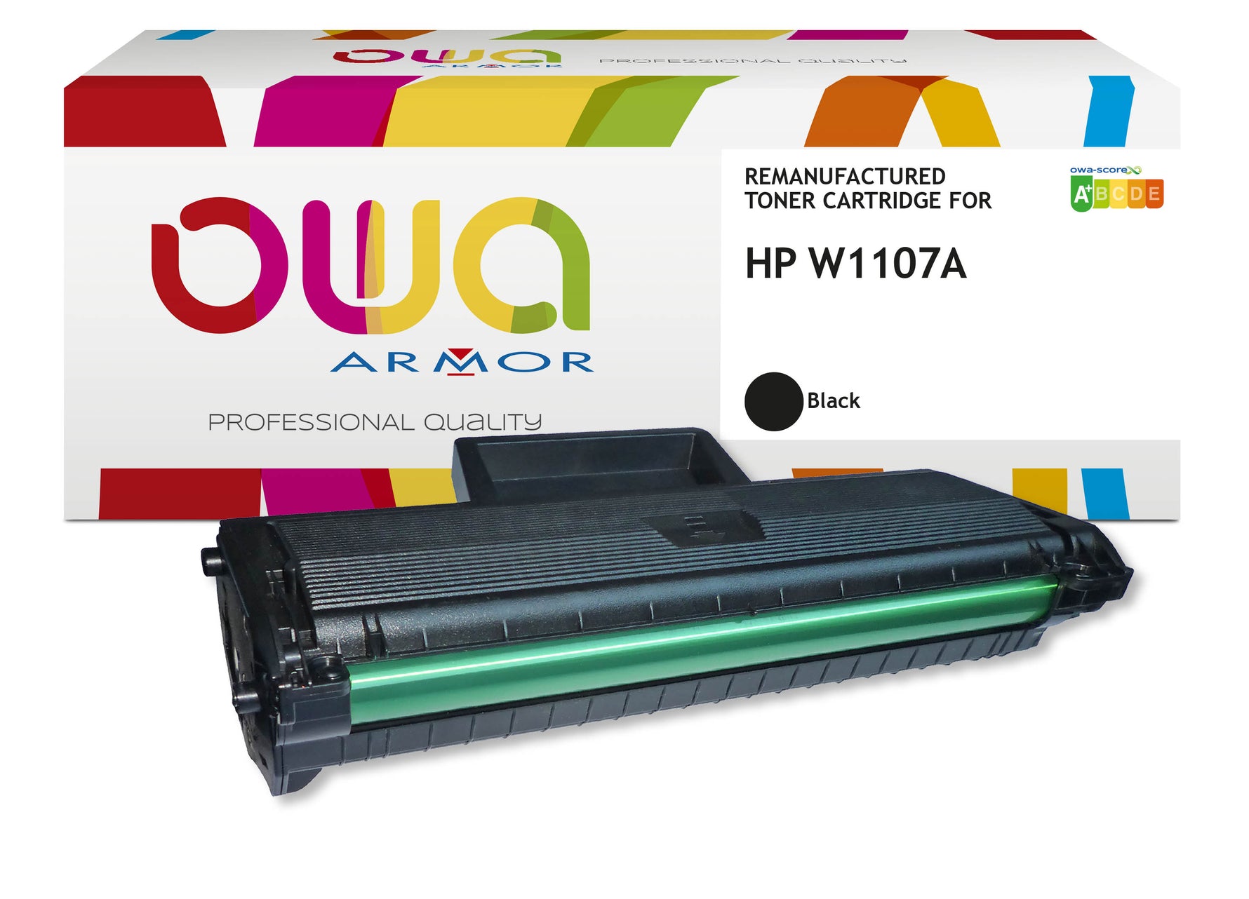 Hp Hp W1107a - Remanufactured Toner Owa - Black