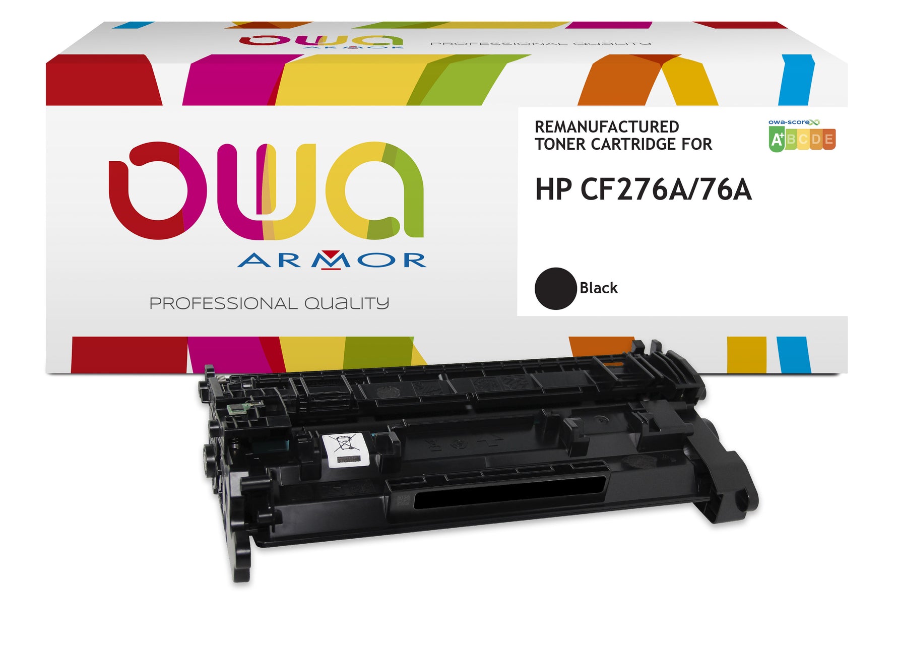 Hp Hp Cf276a Without Toner Management - Remanufactured Toner Owa - Black