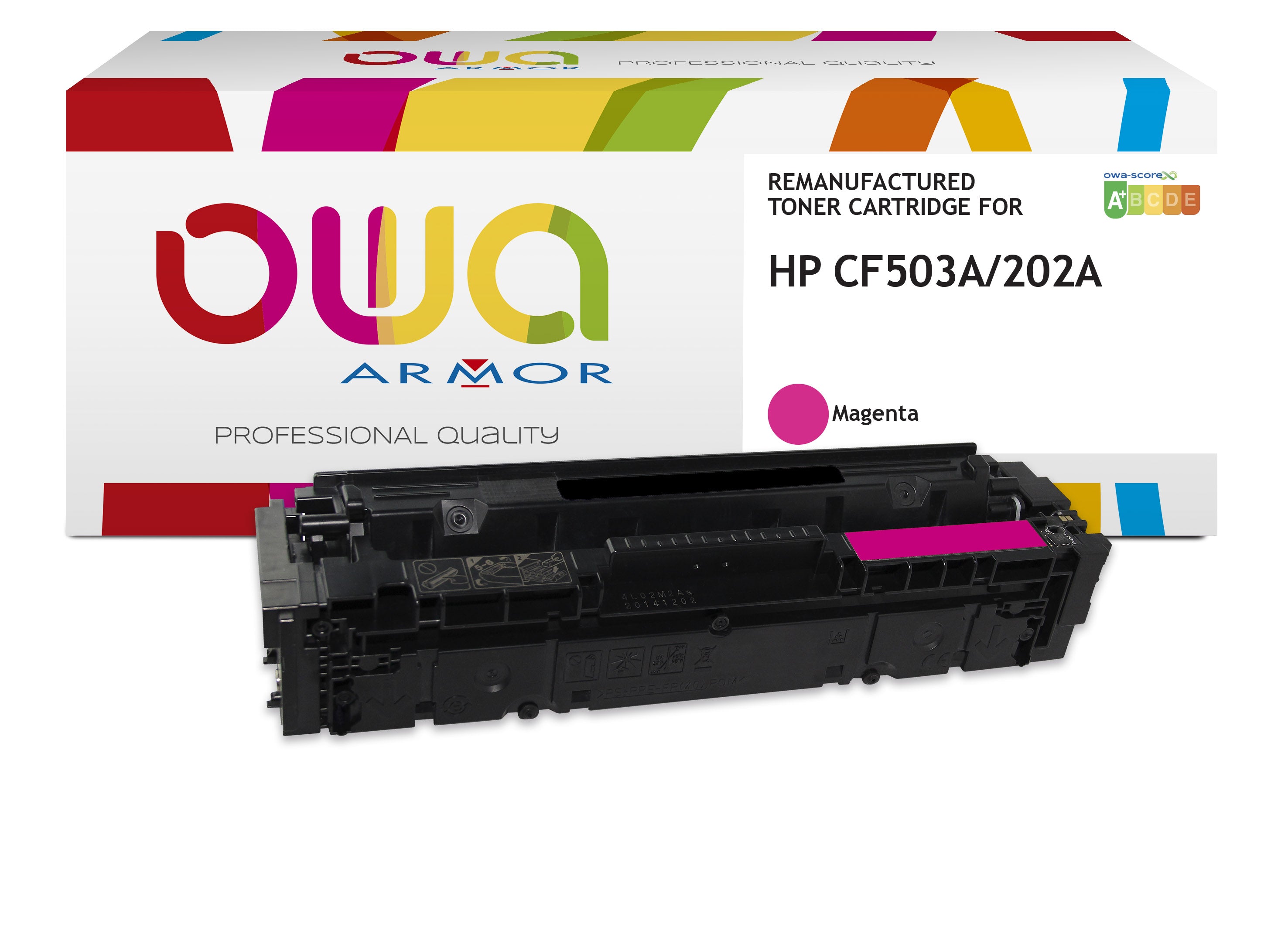 Hp Hp Cf503a - Remanufactured Toner Owa - Magenta