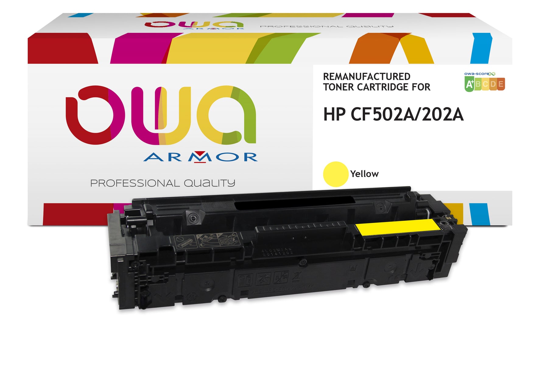 Hp Hp Cf502a - Remanufactured Toner Owa - Yellow