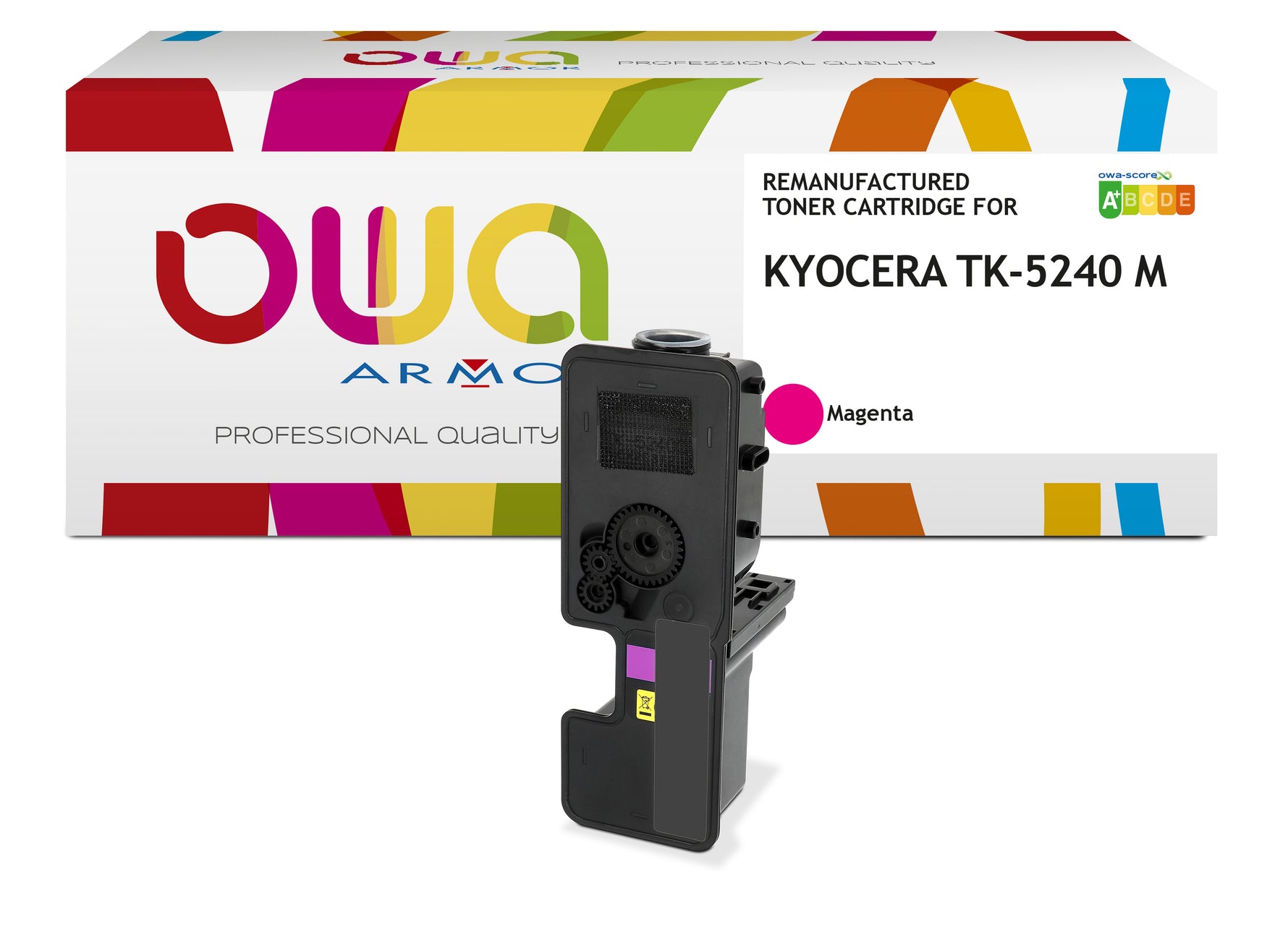Kyocera Kyocera Tk-5240 M - Remanufactured Toner Owa - Magenta