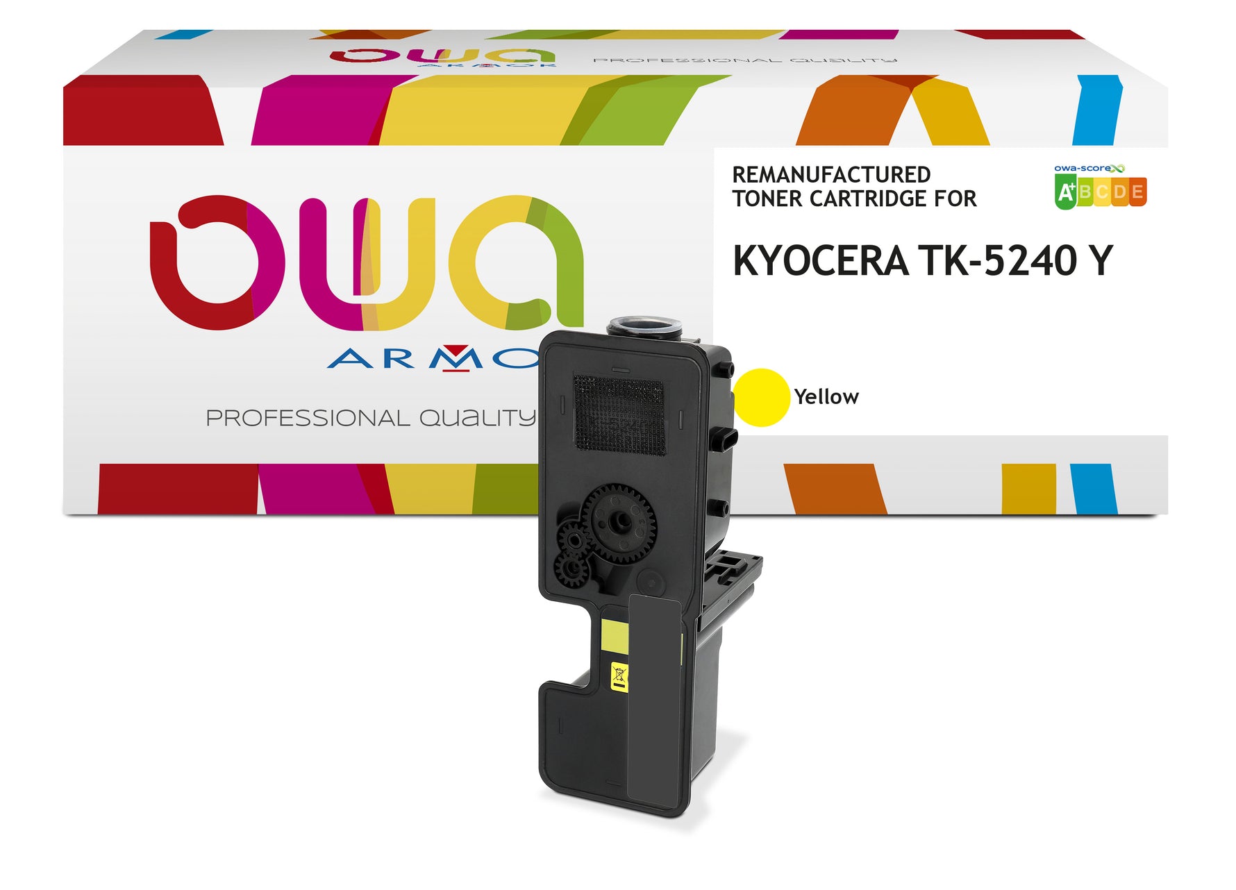 Kyocera Kyocera Tk-5240 Y - Remanufactured Toner Owa - Yellow