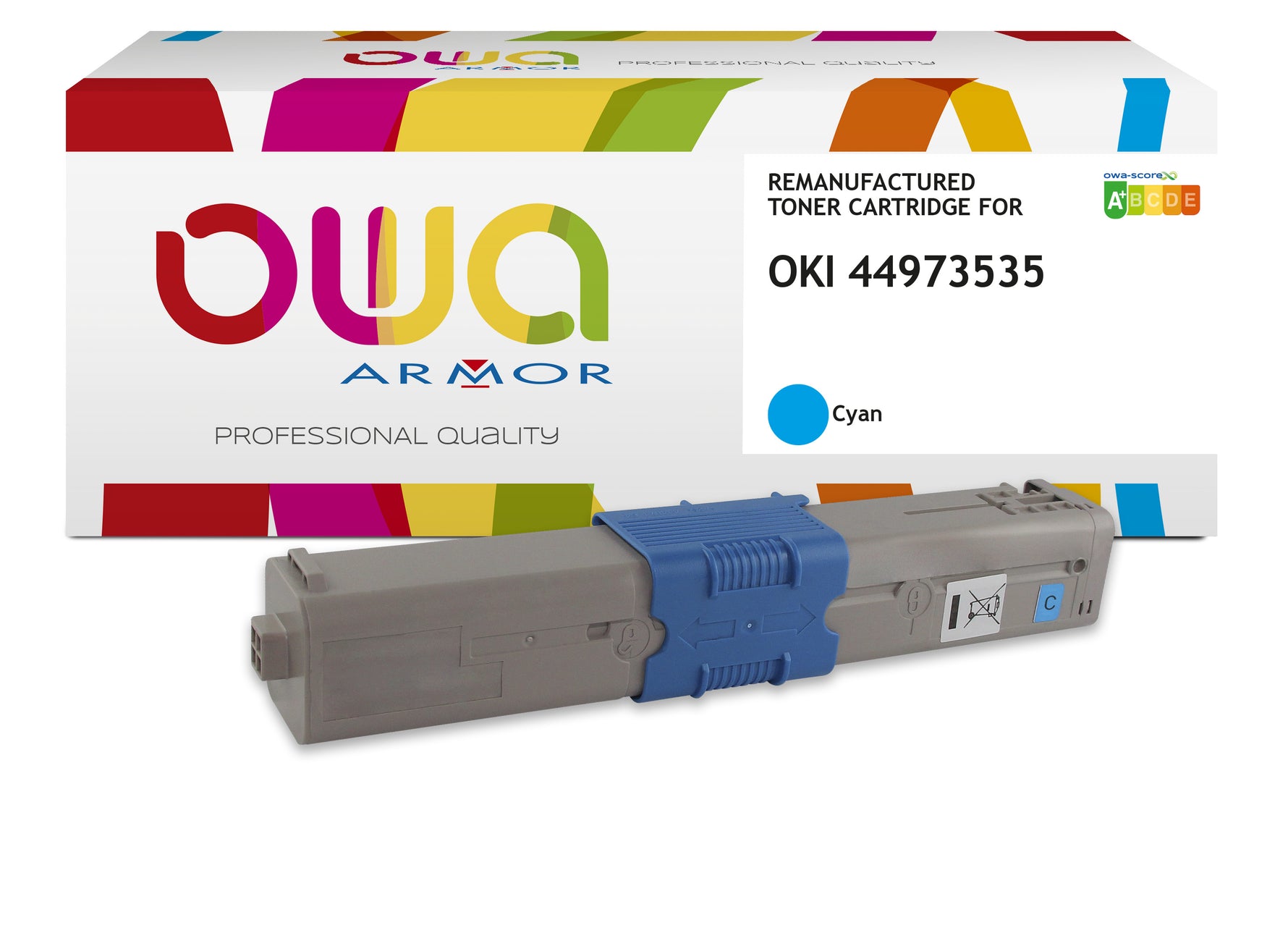 Oki Oki C301 - Remanufactured Toner Owa - Cyan