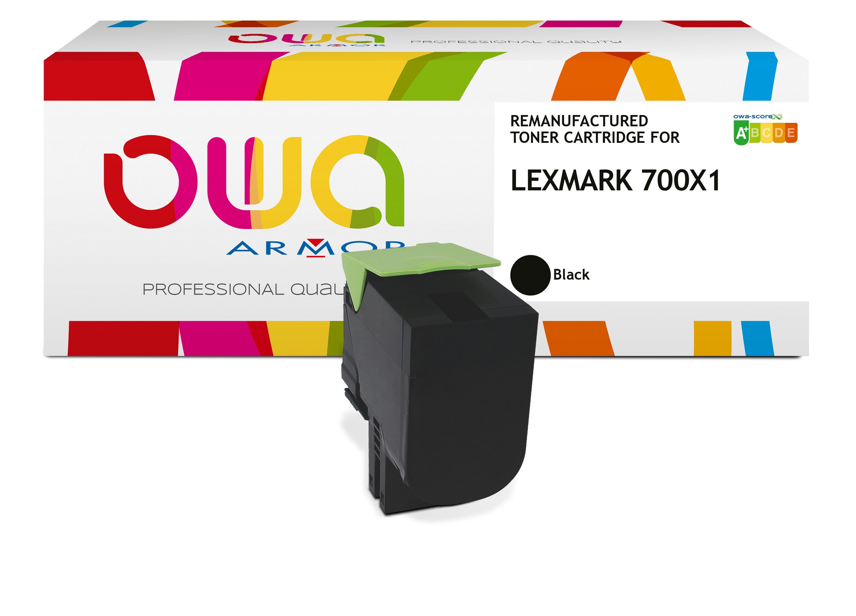 Lexmark Lexmark 70C0x10 - Remanufactured Toner Owa - High Capacity - Black