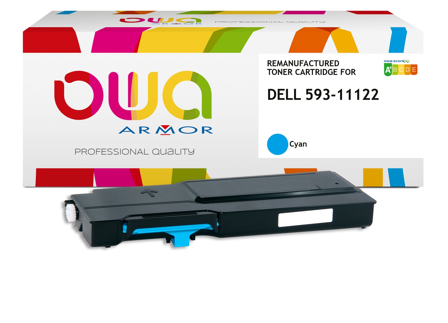 Dell Dell 593-11122 - Remanufactured Toner Owa - Cyan