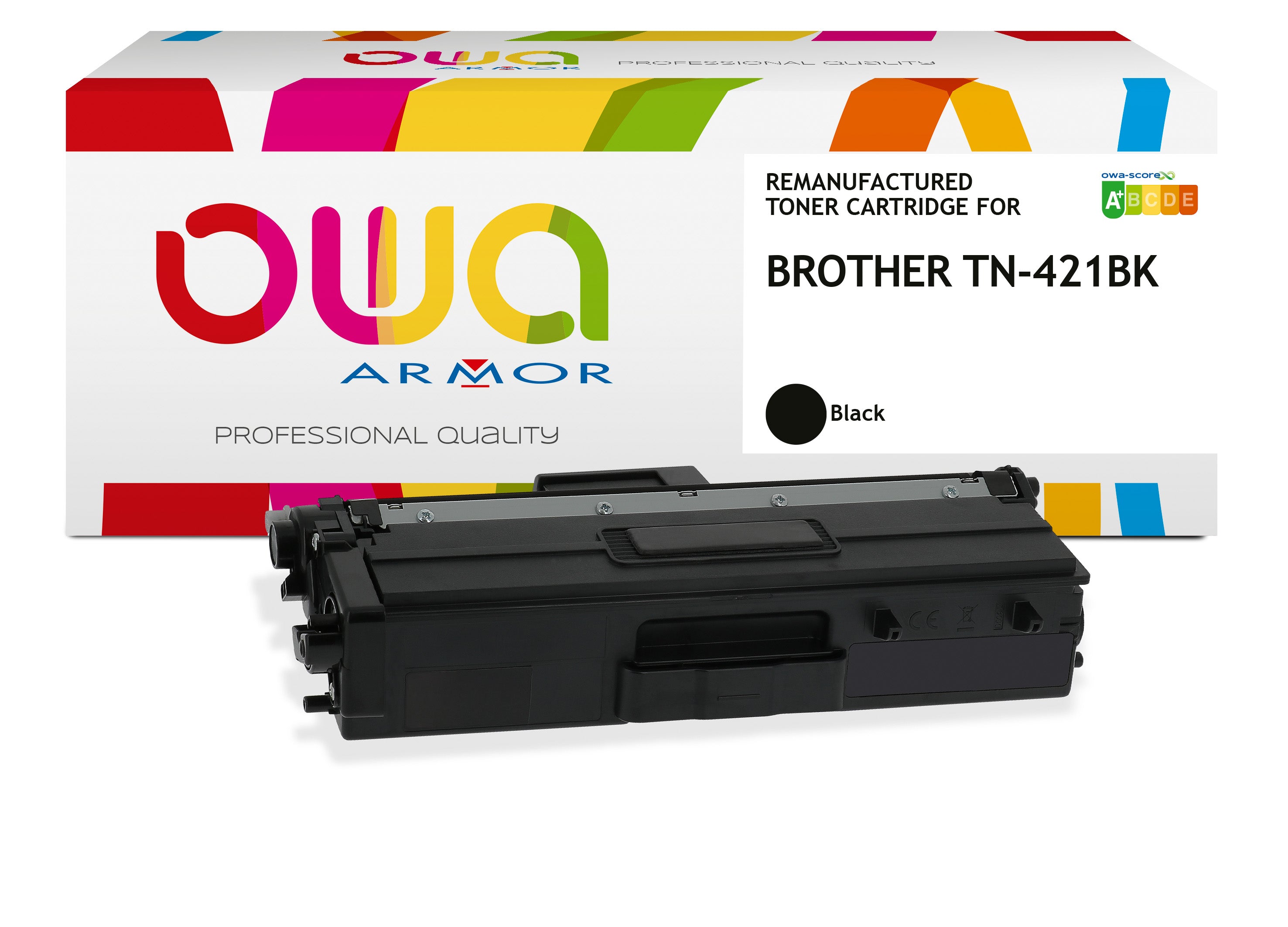 Brother Brother Tn-421Bk - Remanufactured Toner Owa - Black