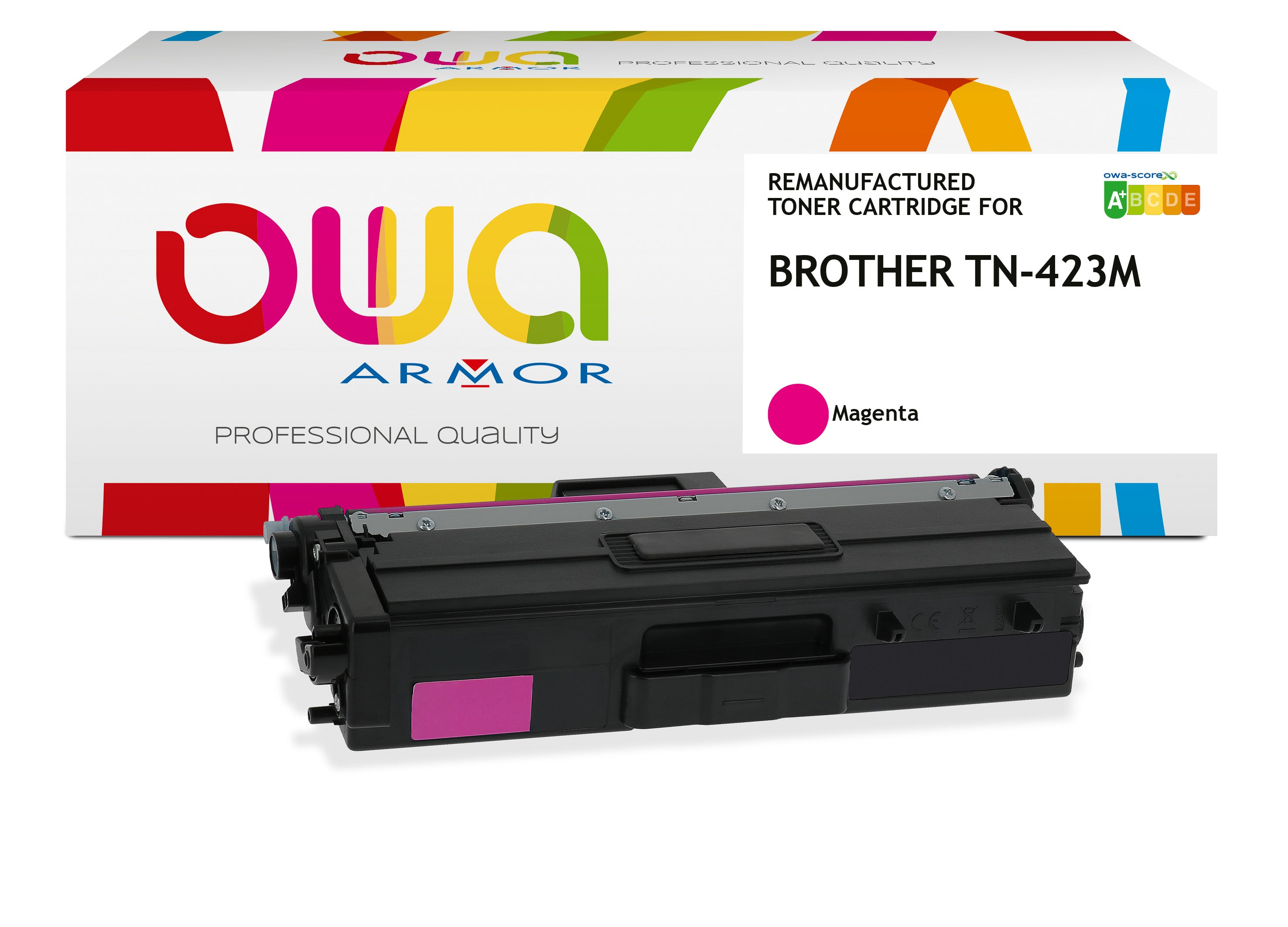 Brother Brother Tn-423M - Remanufactured Toner Owa - High Capacity - Magenta