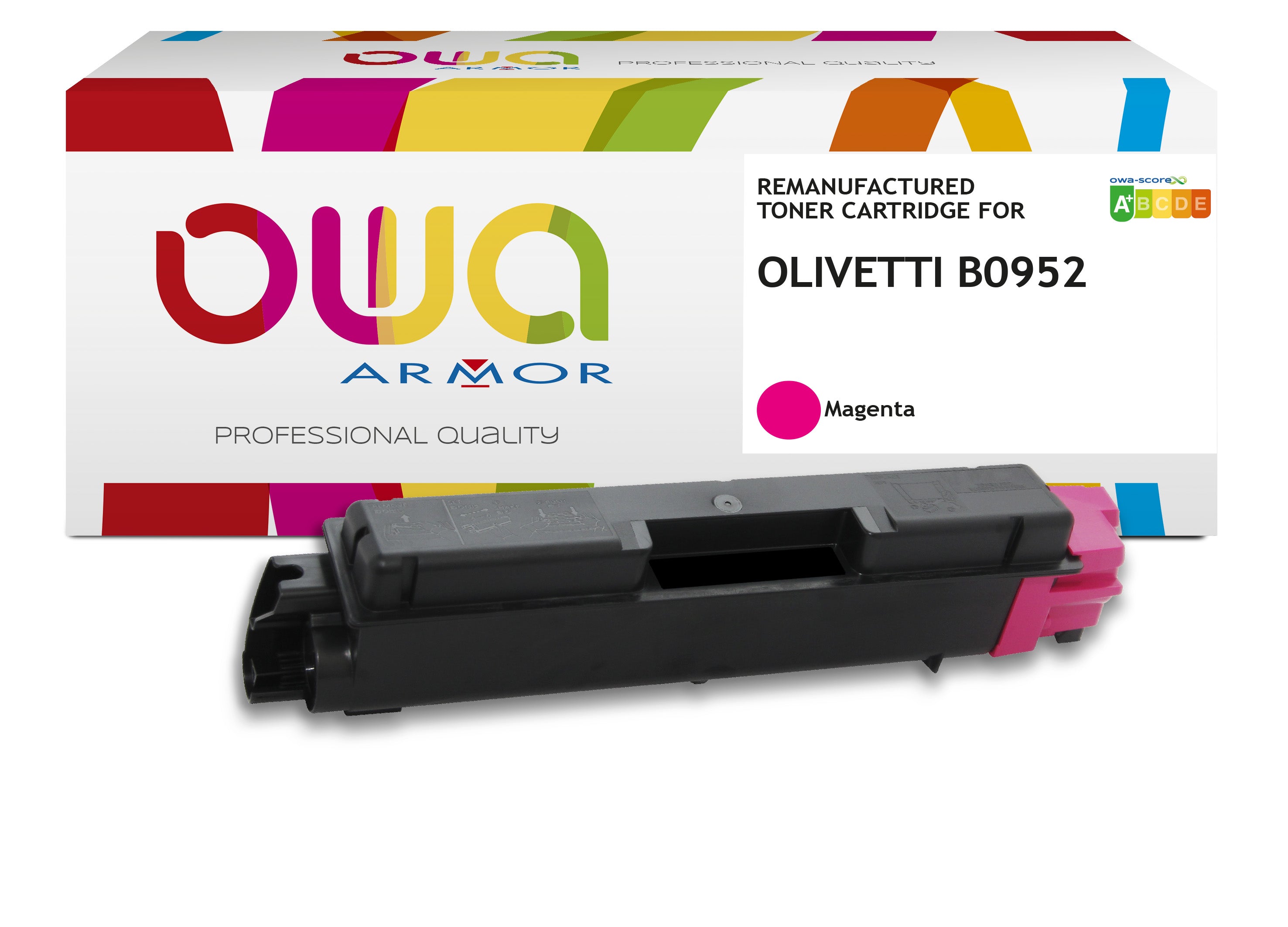 Olivetti Olivetti B0952 - Remanufactured Toner Owa - Magenta