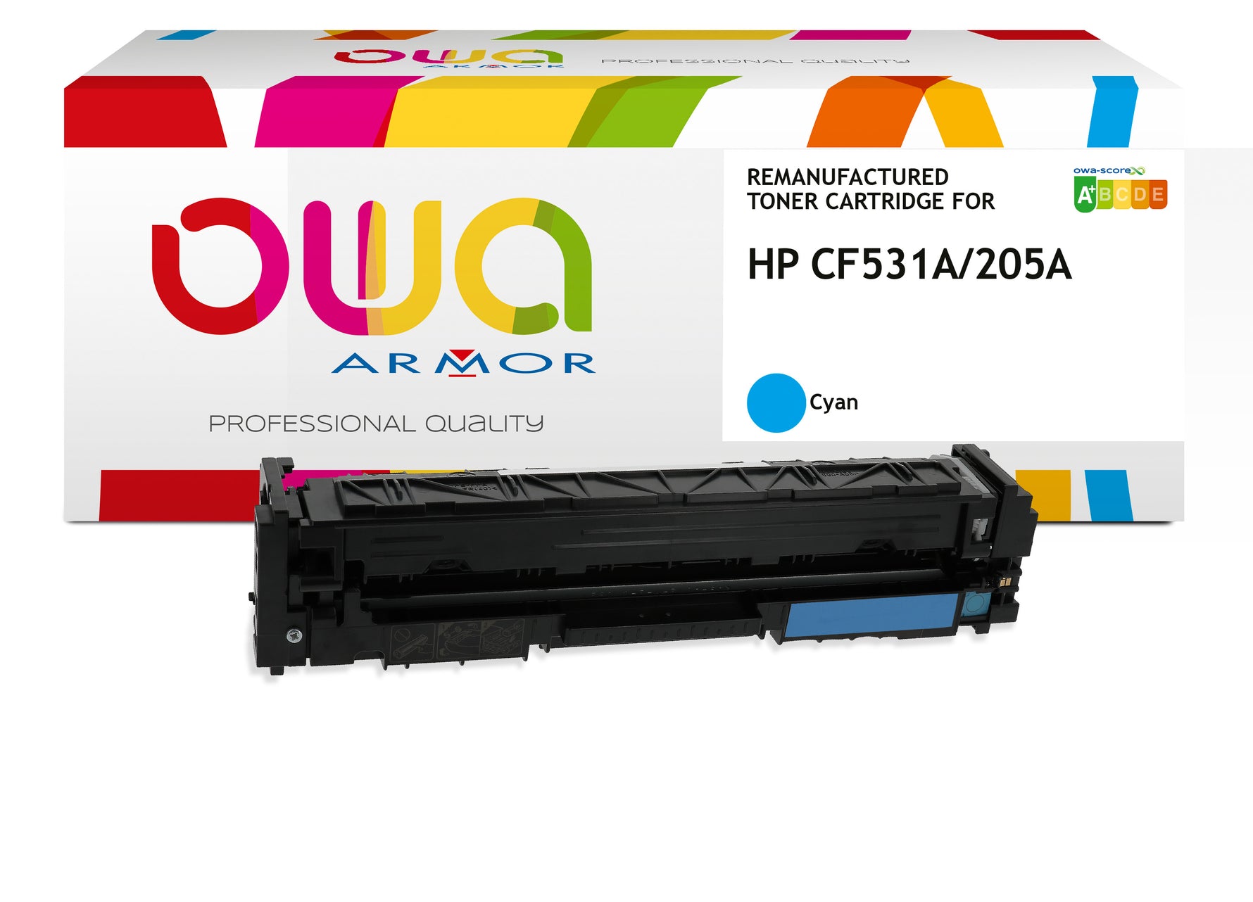 Hp Hp Cf531a - Remanufactured Toner Owa - Cyan