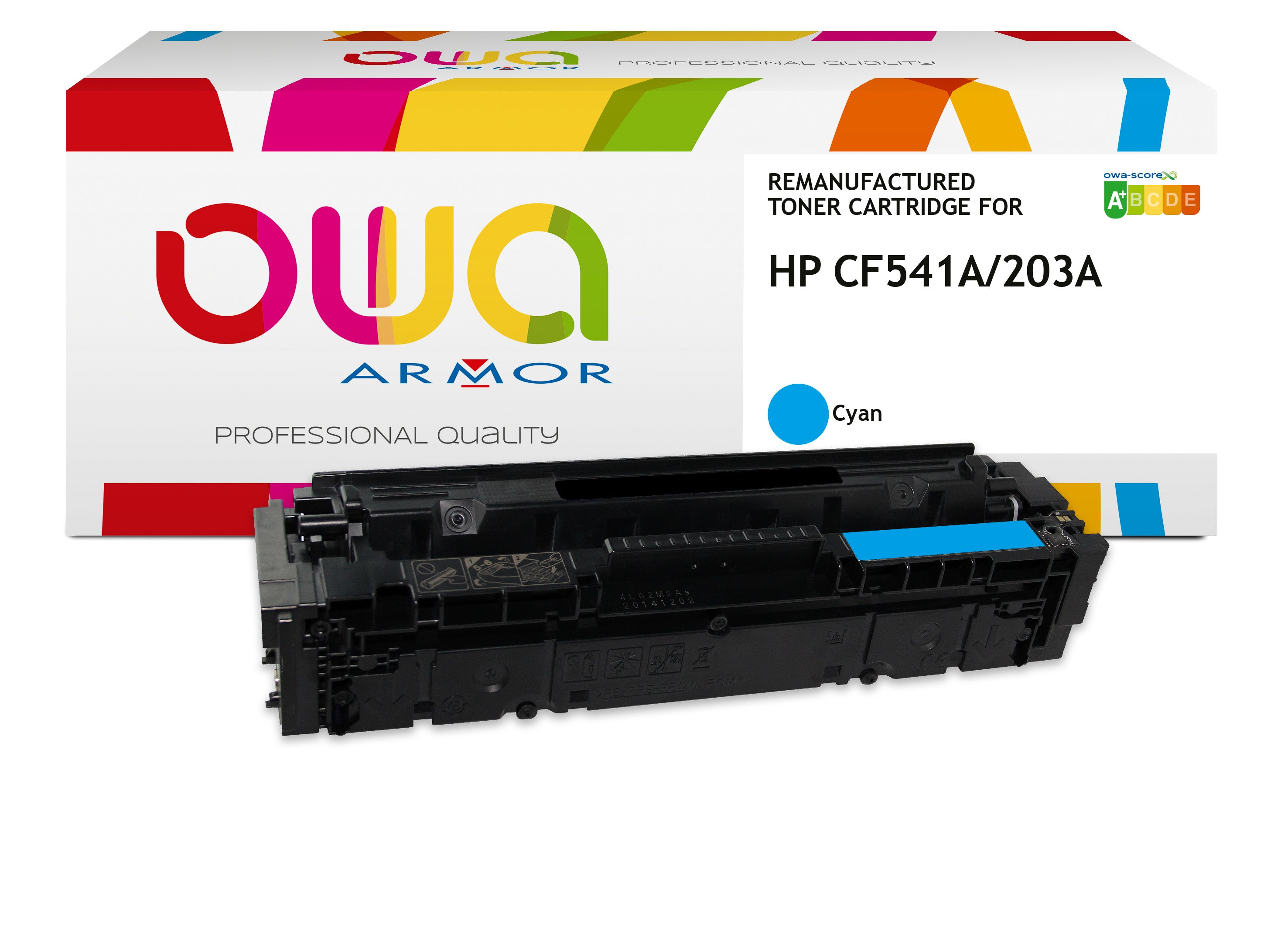 Hp Hp Cf541a - Remanufactured Toner Owa - Cyan