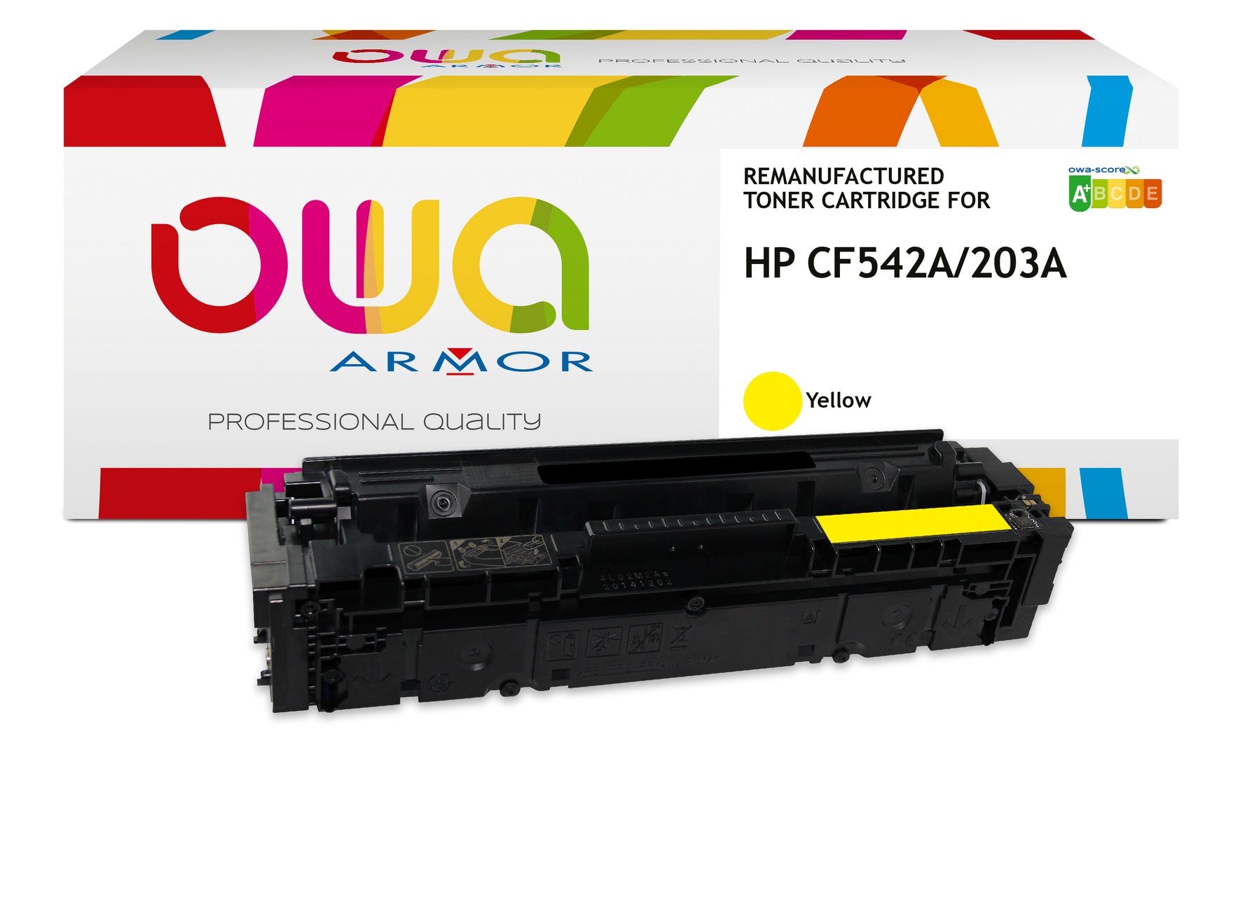 Hp Hp Cf542a - Remanufactured Toner Owa - Yellow
