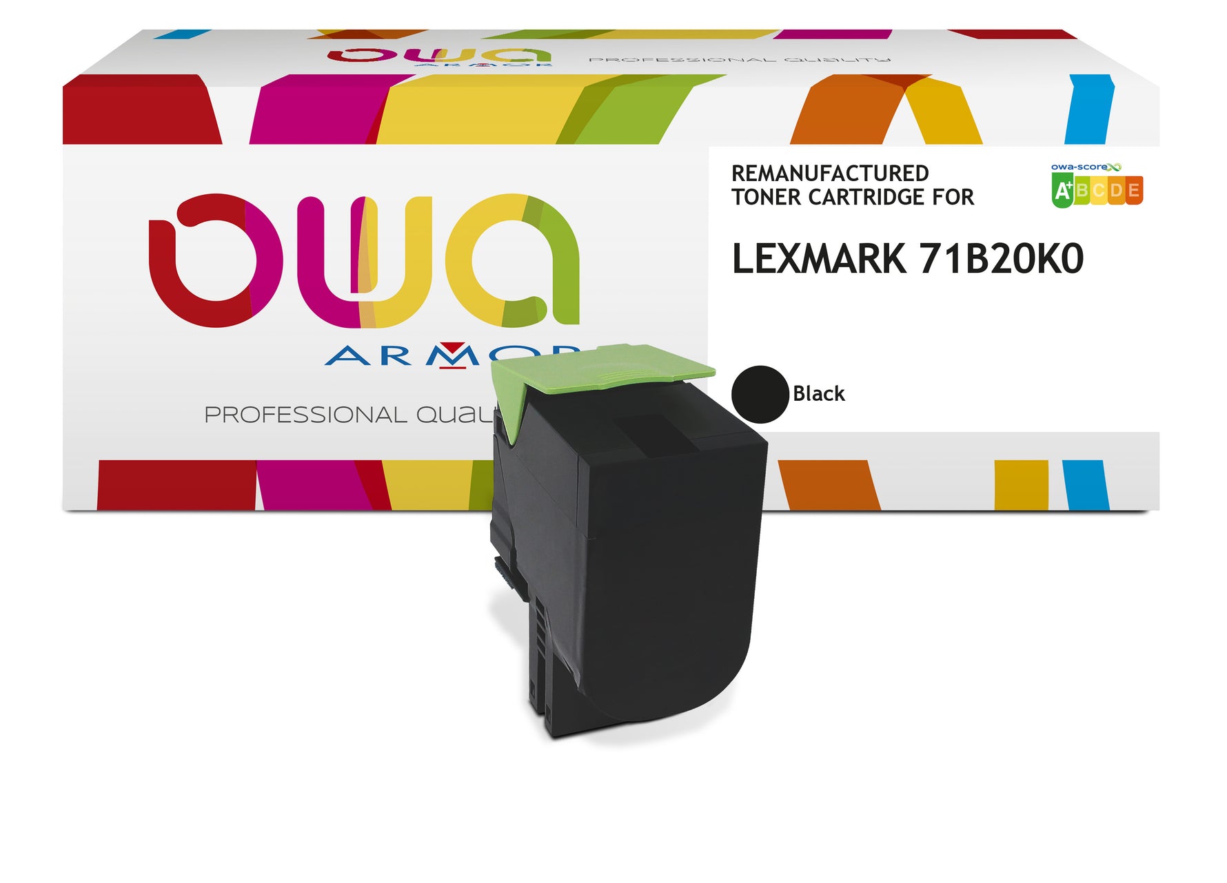 Lexmark Lexmark 71B20k0 - Remanufactured Toner Owa - Black