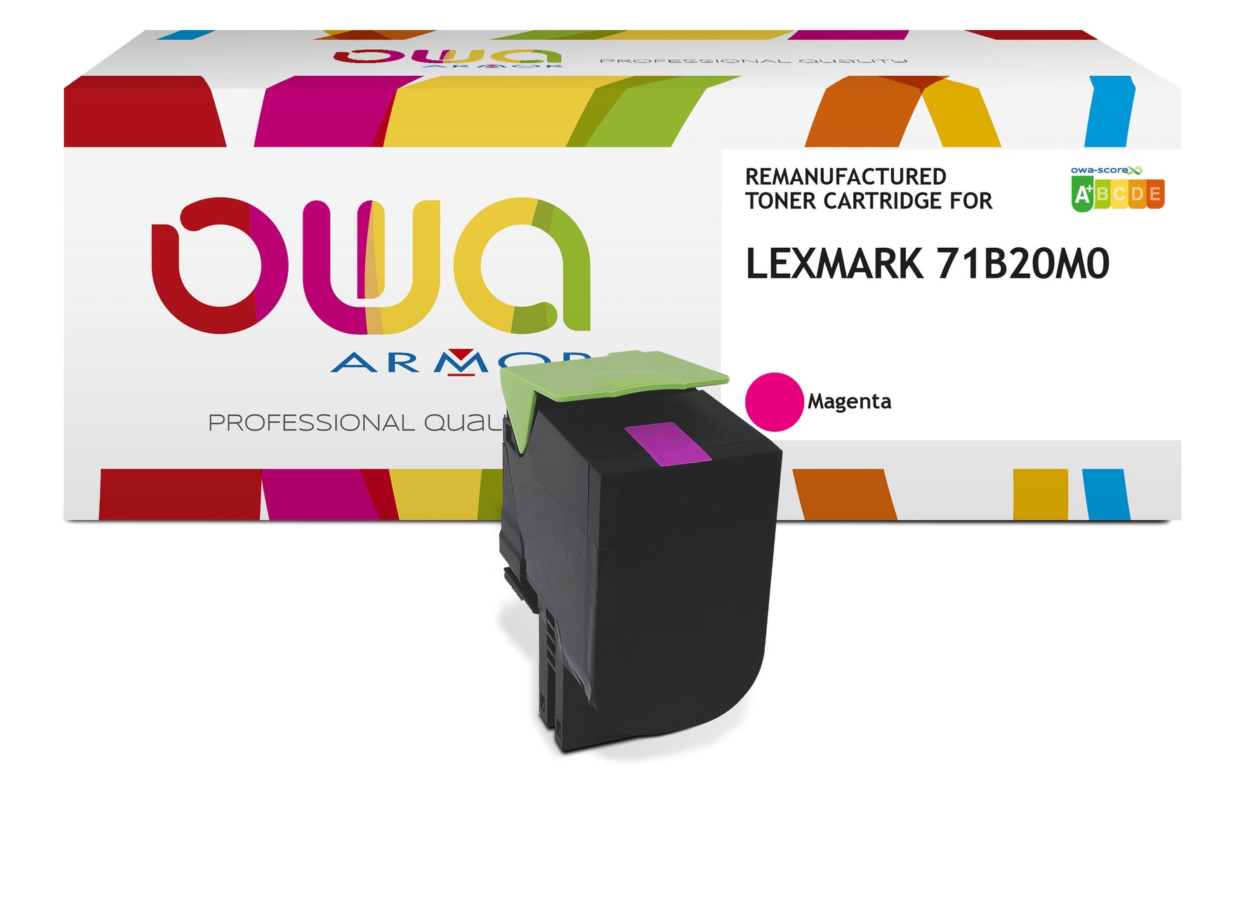 Lexmark Lexmark 71B20m0 - Remanufactured Toner Owa - Magenta