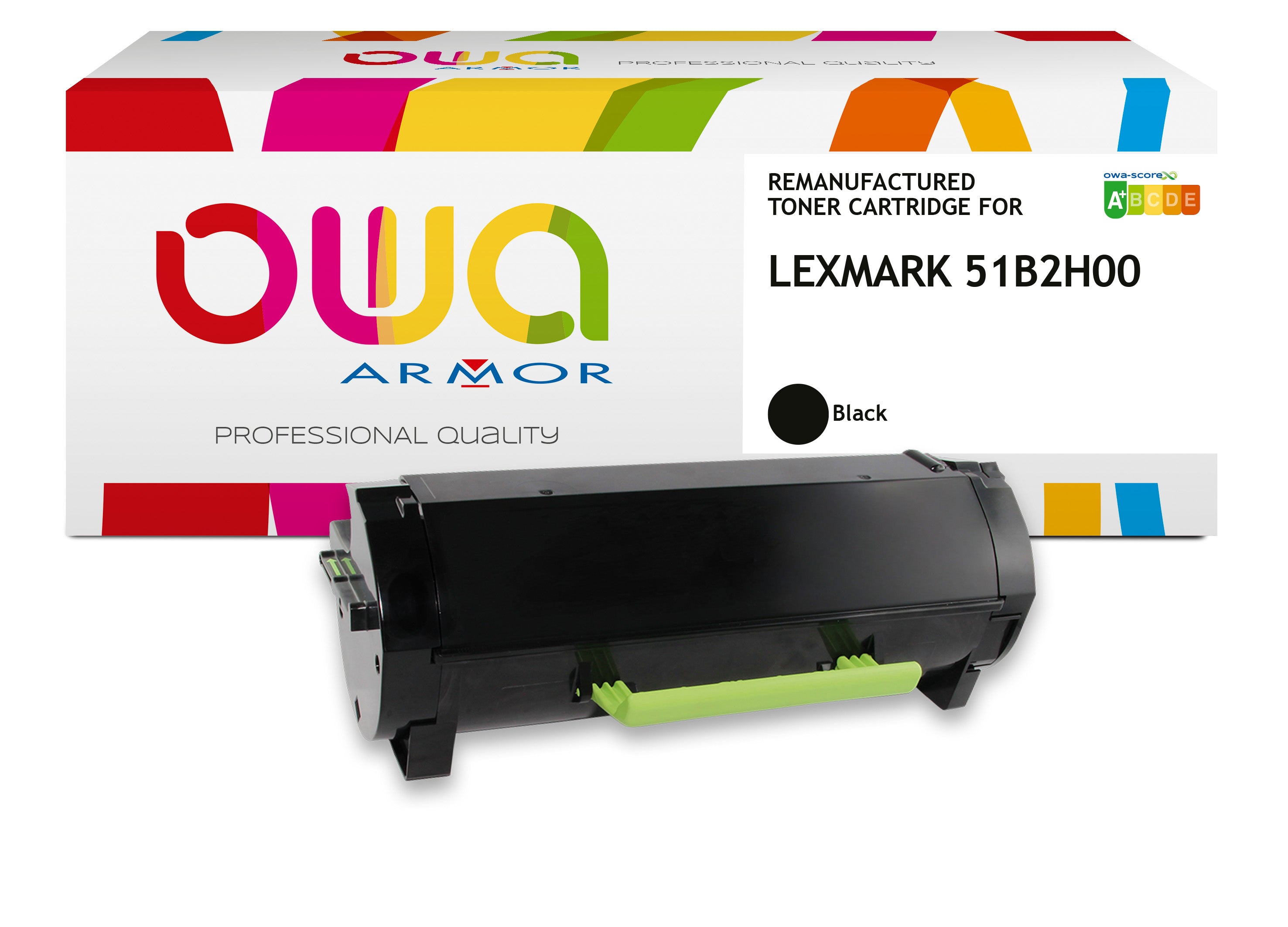Lexmark Lexmark 51B2h00 - Remanufactured Toner Owa - High Capacity - Black