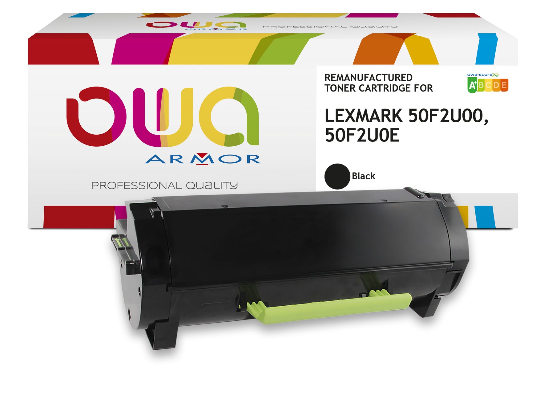 Lexmark Lexmark 50F2u00, 50F2u0e - Remanufactured Toner Owa - Extra High Capacity - Black