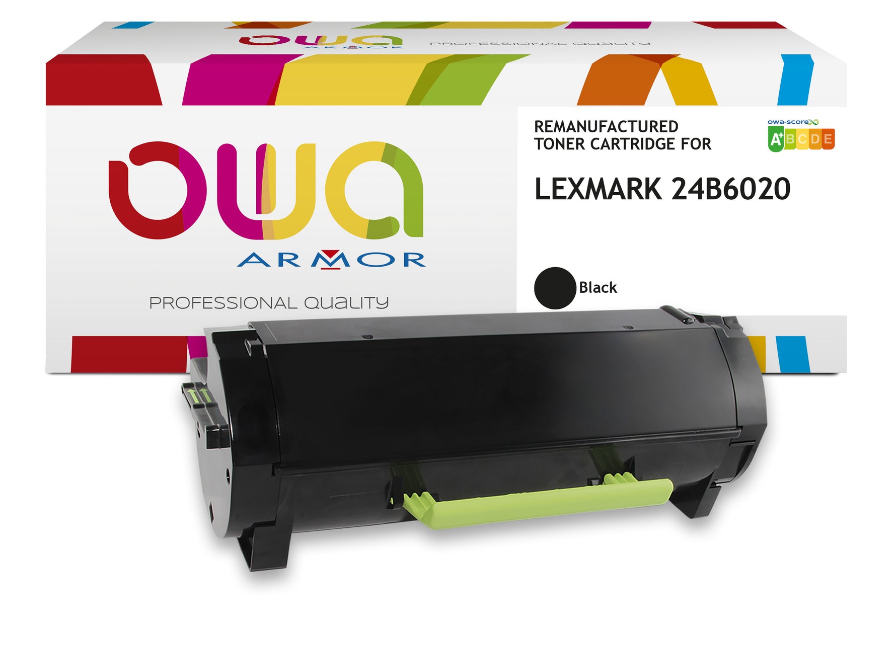 Lexmark Lexmark 24B6020 - Remanufactured Toner Owa - Black