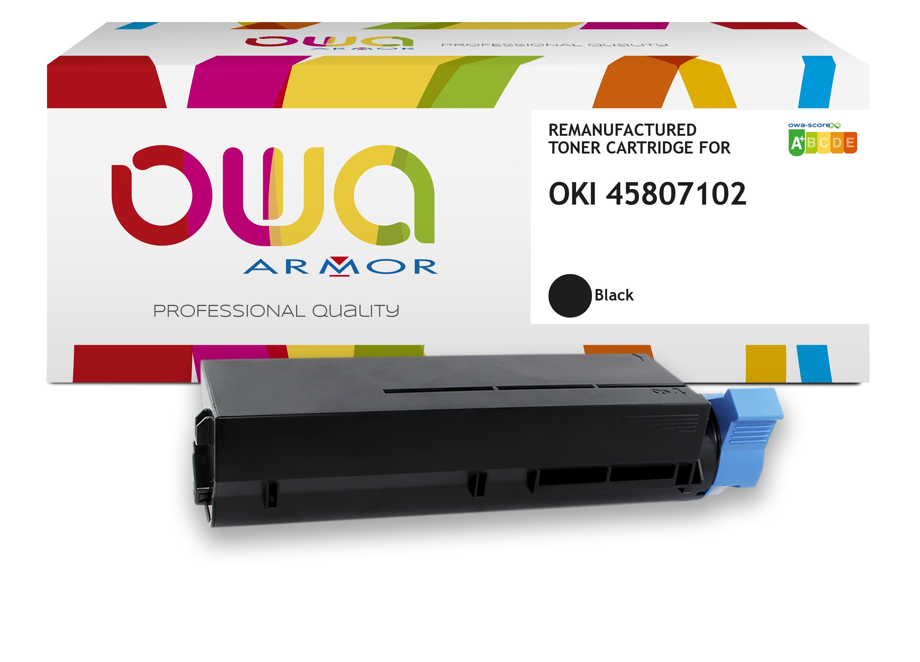 Oki Oki B412 Std - Remanufactured Toner Owa - Black