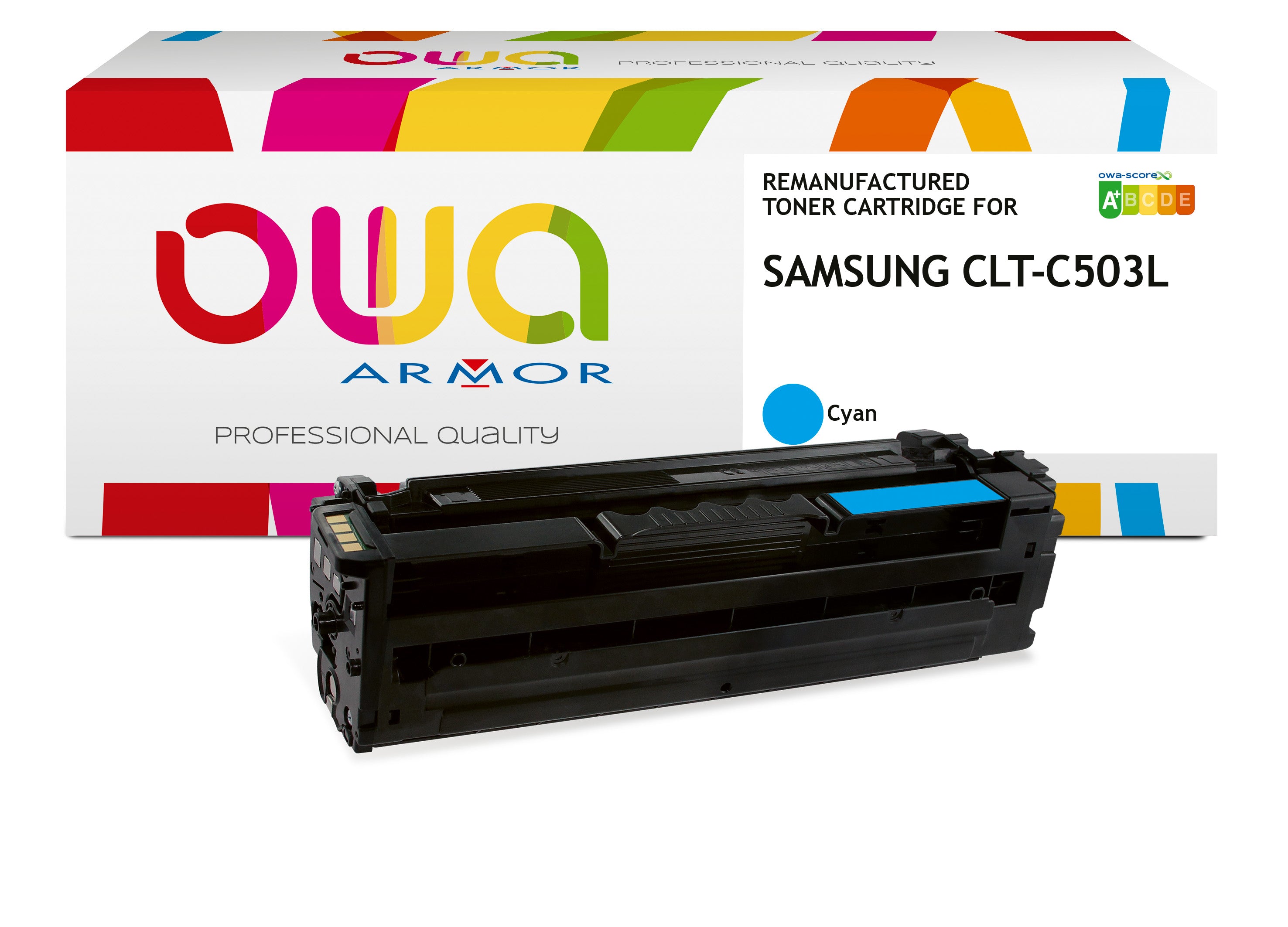 Samsung Samsung Clt-C 503 L/Els - Remanufactured Toner Owa - High Capacity - Cyan
