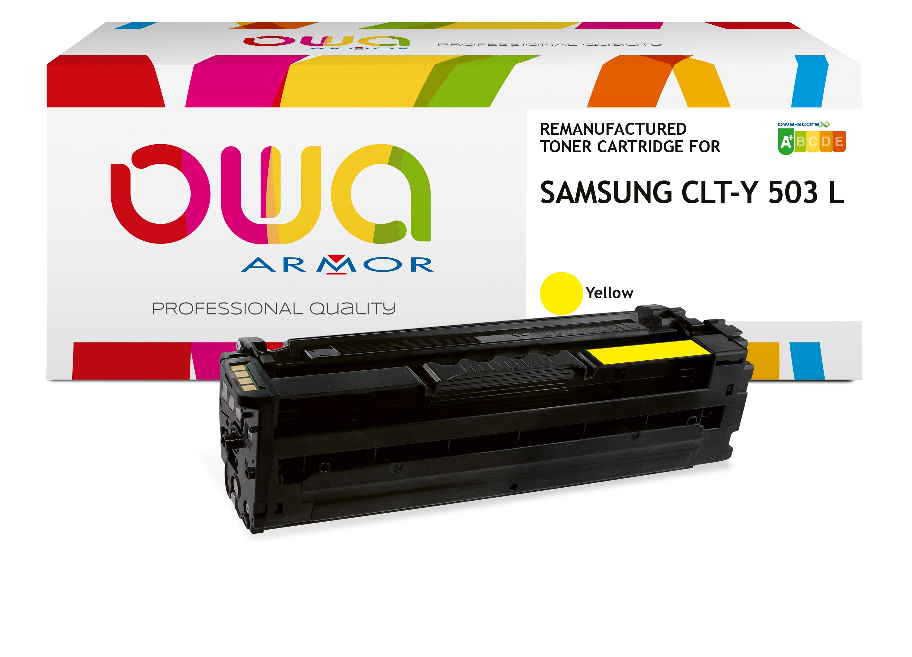 Samsung Samsung Clt-Y 503 L/Els - Remanufactured Toner Owa - High Capacity - Yellow