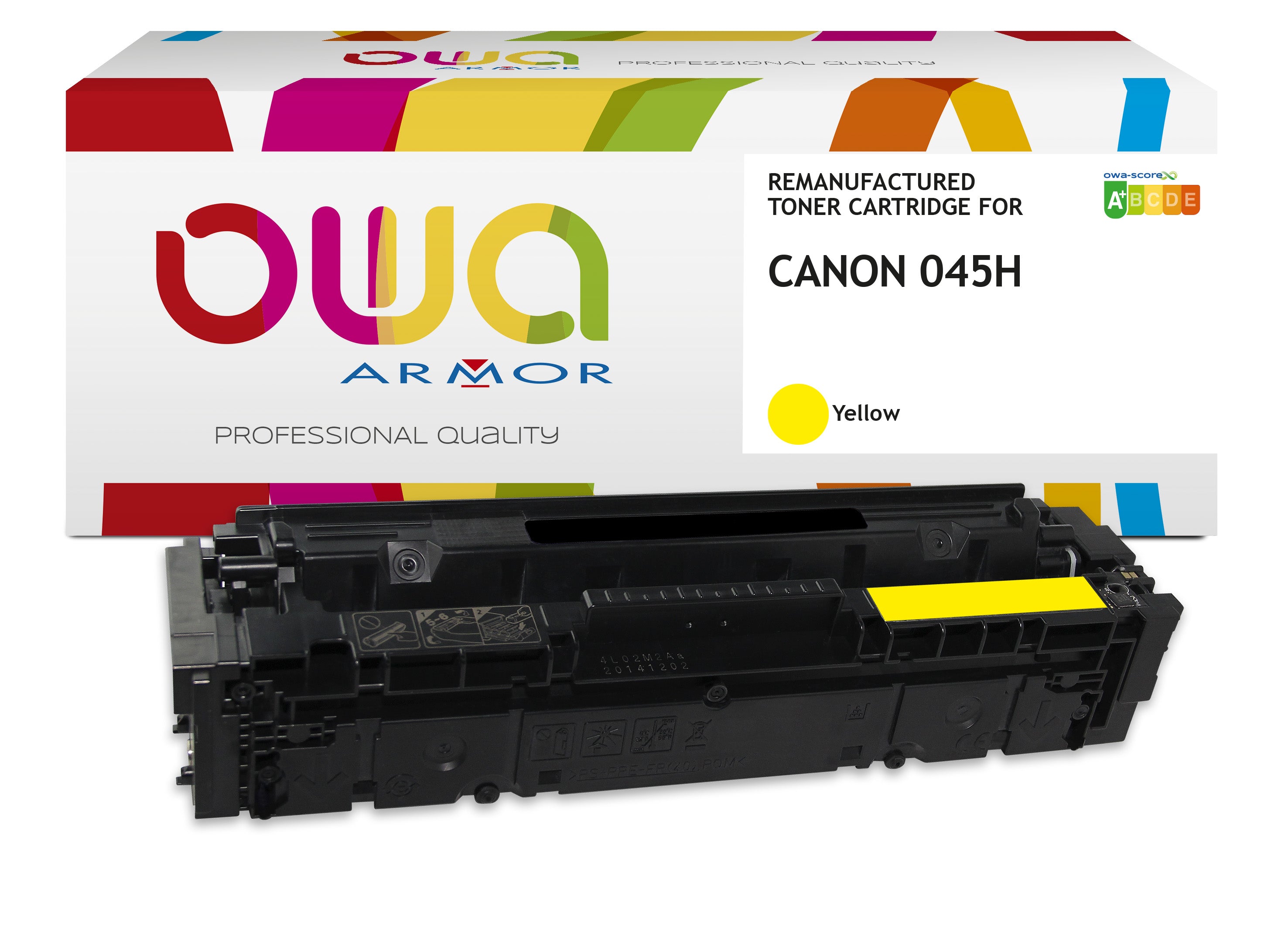 Canon Canon 045H - Remanufactured Toner Owa - High Capacity - Yellow
