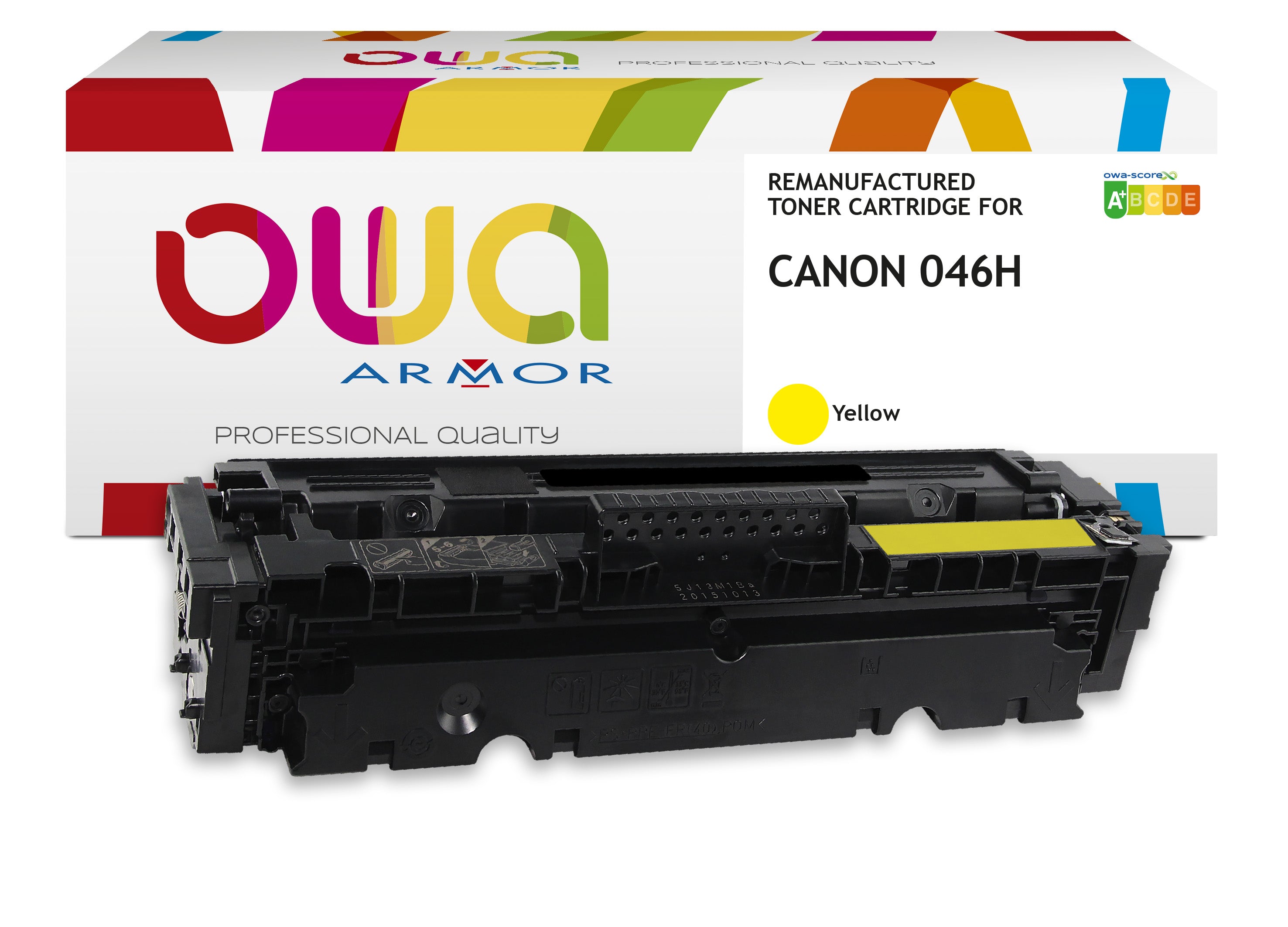 Canon Canon 046H - Remanufactured Toner Owa - High Capacity - Yellow