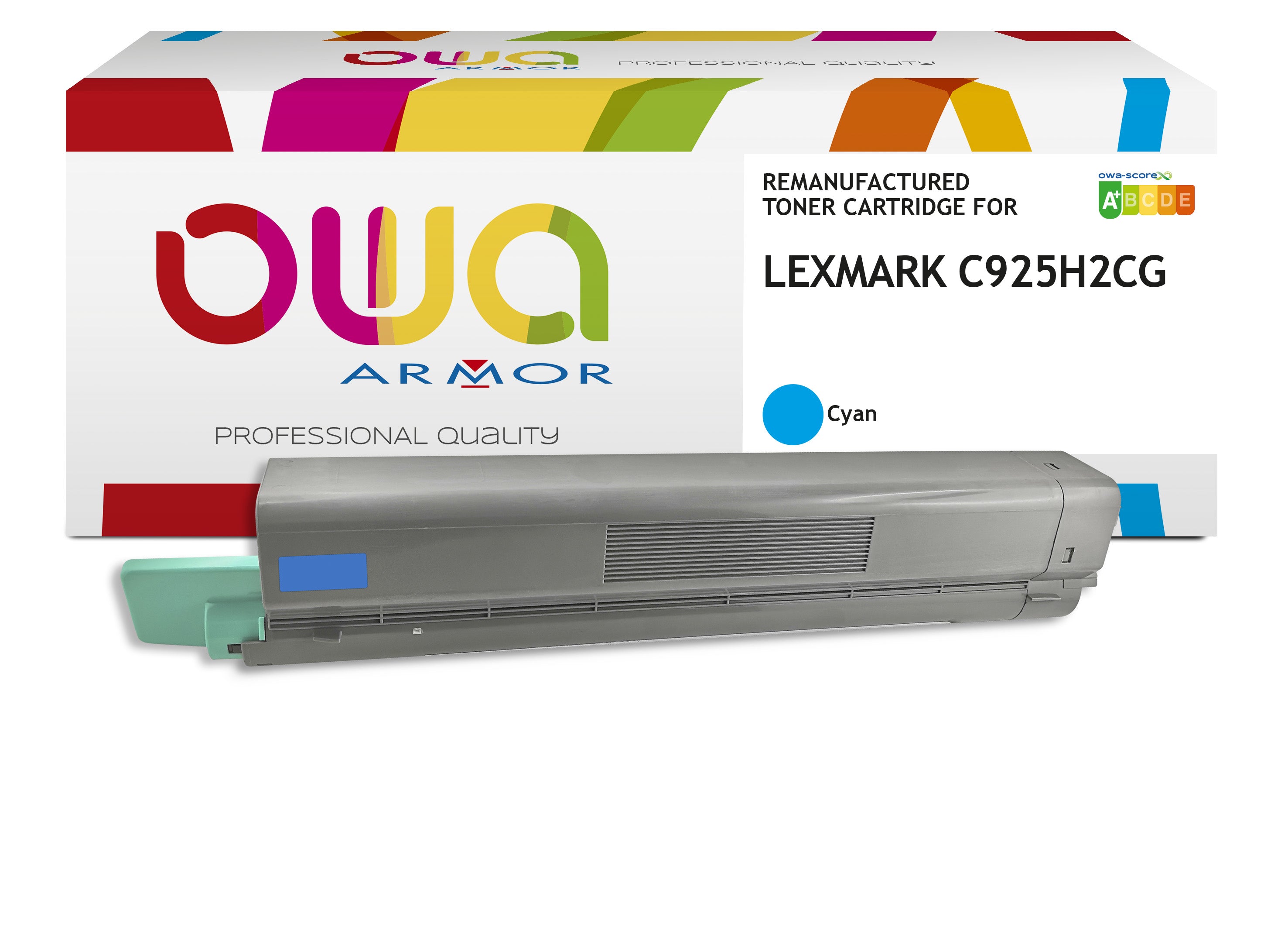 Lexmark Lexmark C925h2cg - Remanufactured Toner Owa - Cyan