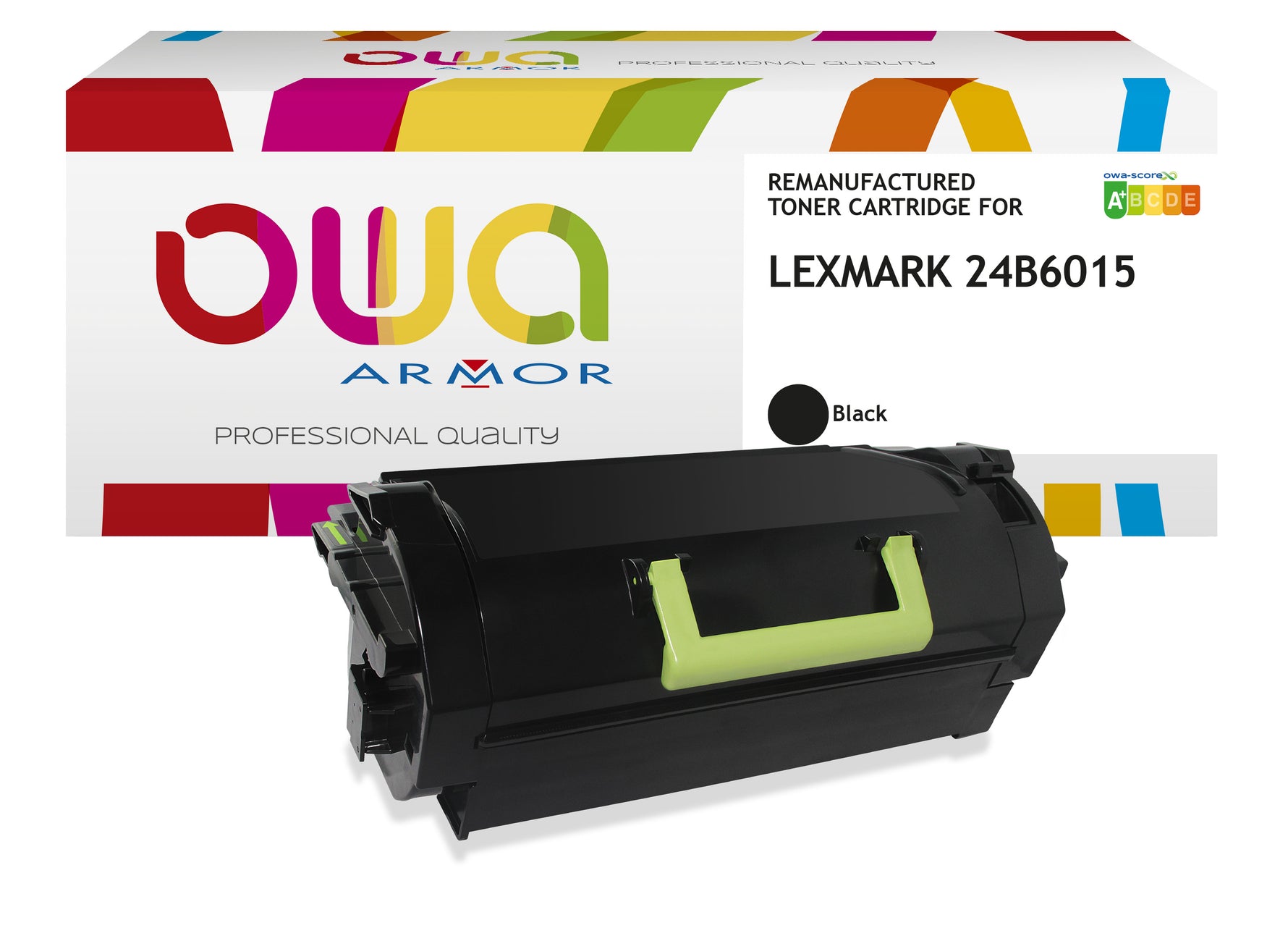 Lexmark Lexmark 24B6015 - Remanufactured Toner Owa - Black
