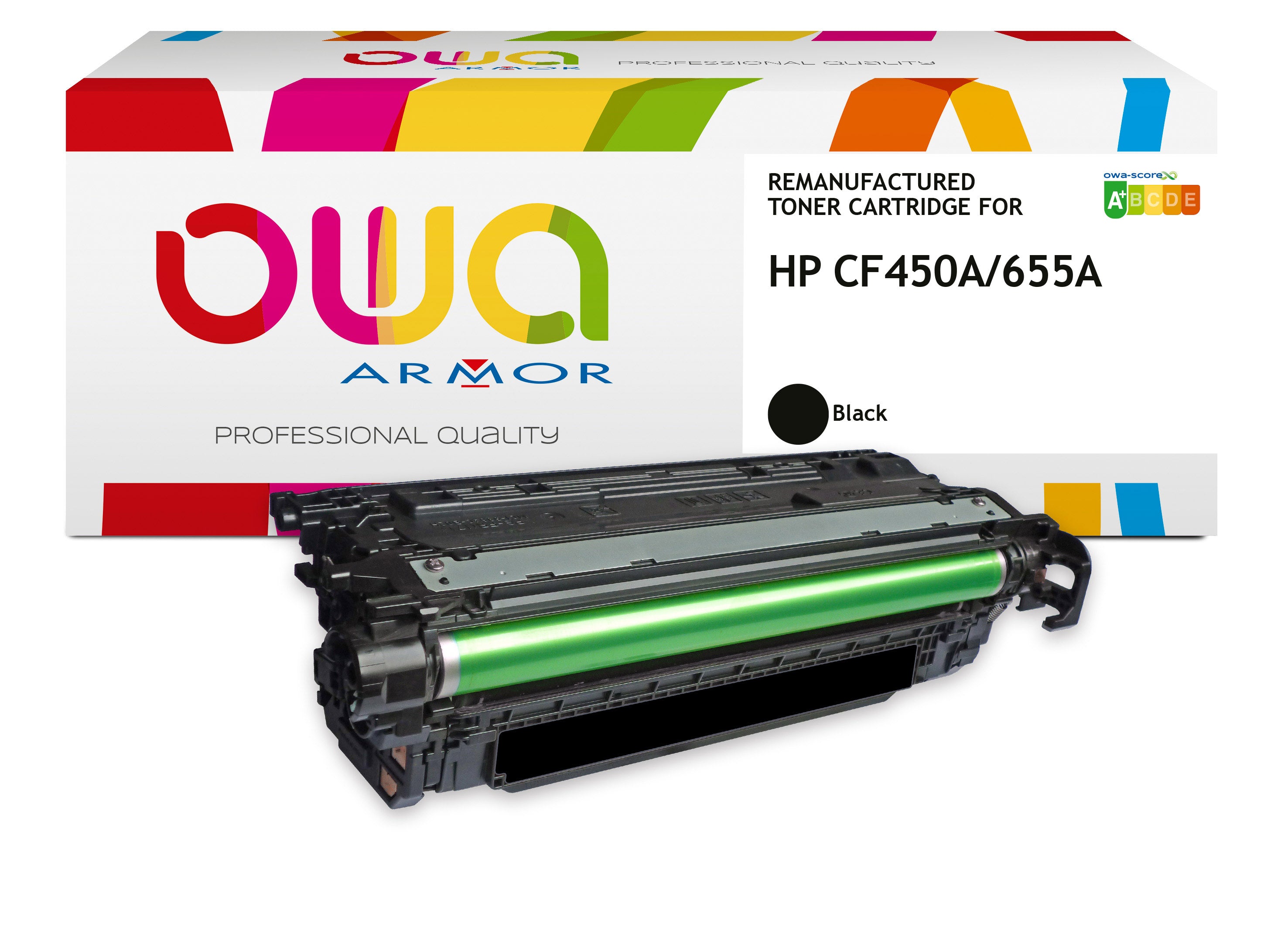 Hp Hp Cf450a - Remanufactured Toner Owa - Black