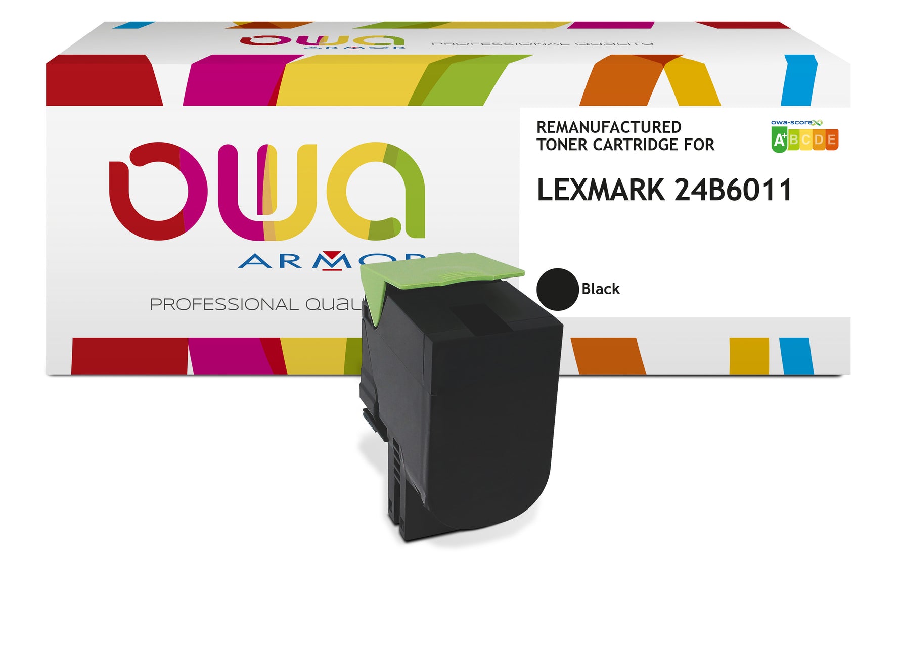 Lexmark Lexmark 24B6011 - Remanufactured Toner Owa - Black