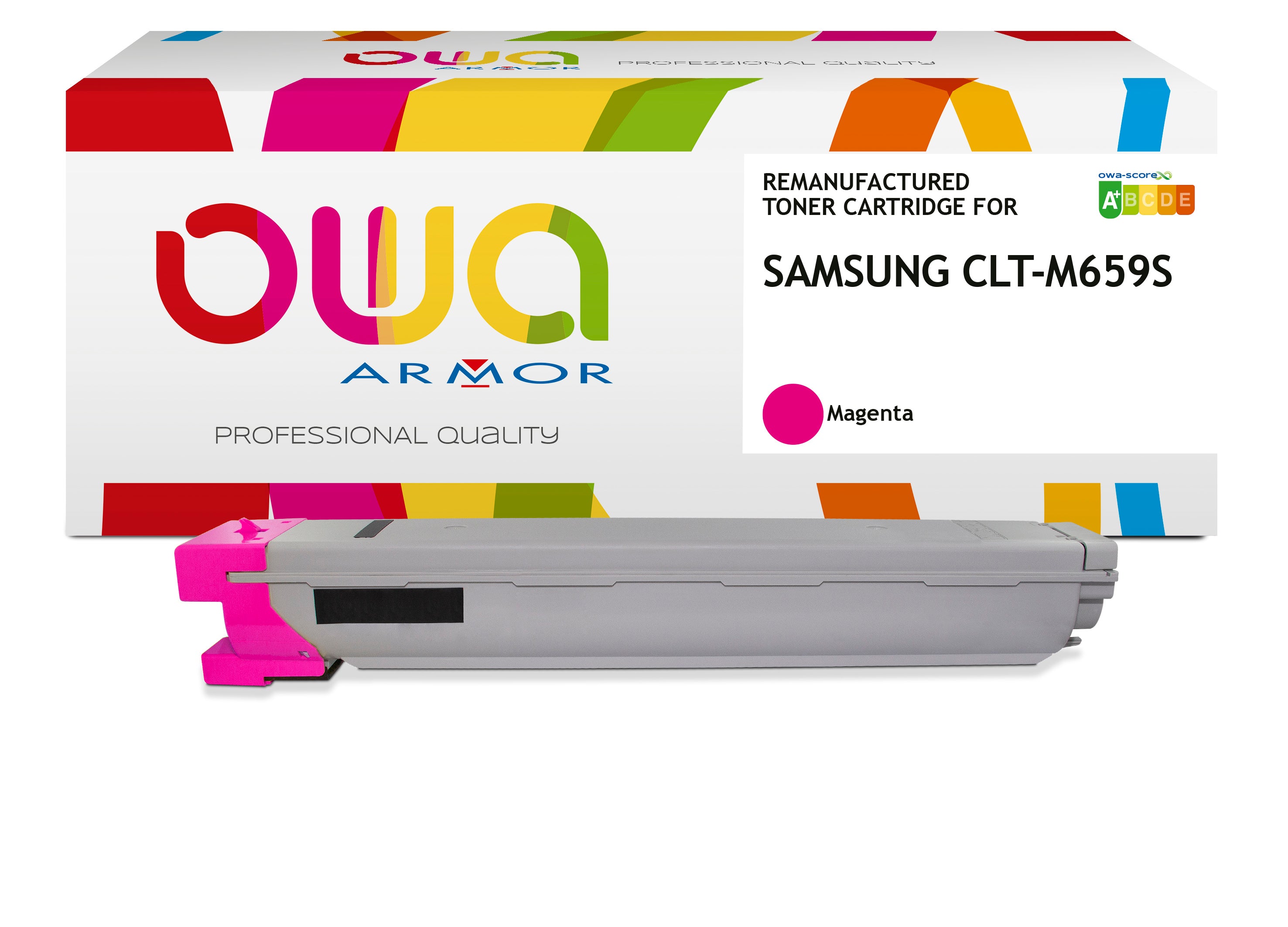 Samsung Samsung Clt-M 659 S/Els - Remanufactured Toner Owa - Magenta