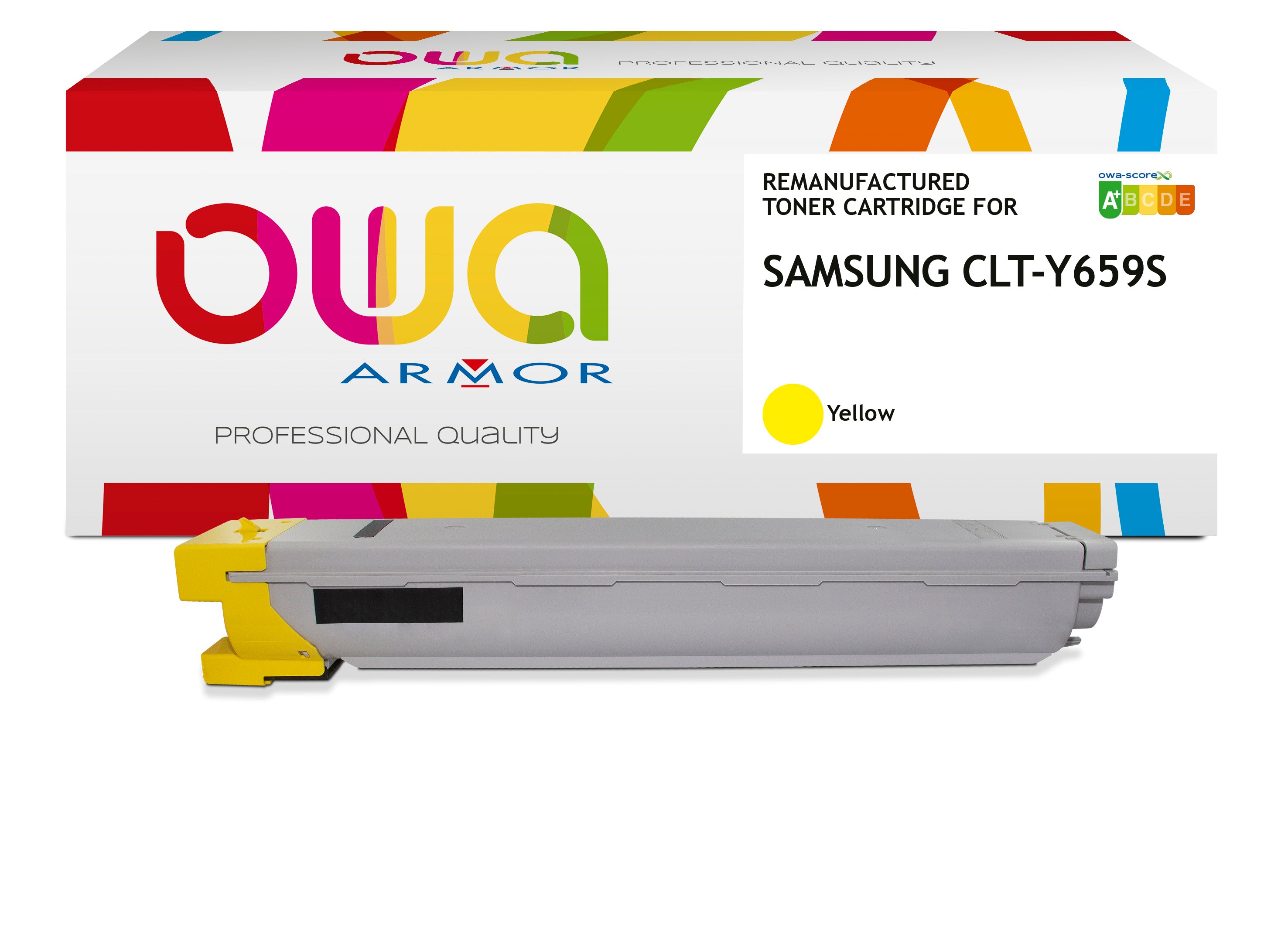 Samsung Samsung Clt-Y 659 S/Els - Remanufactured Toner Owa - Yellow