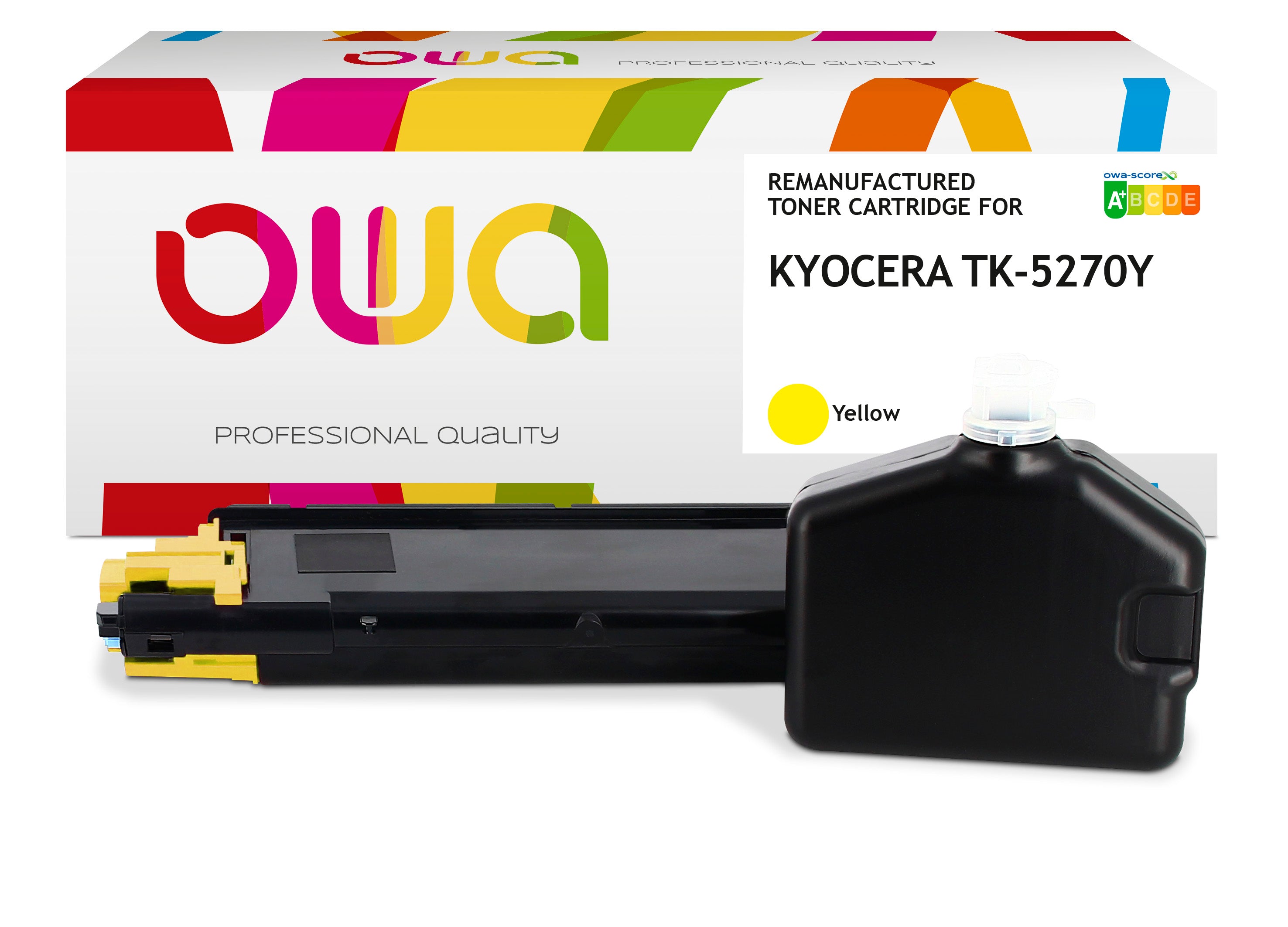 Kyocera Kyocera Tk-5270 Y - Remanufactured Toner Owa - Yellow