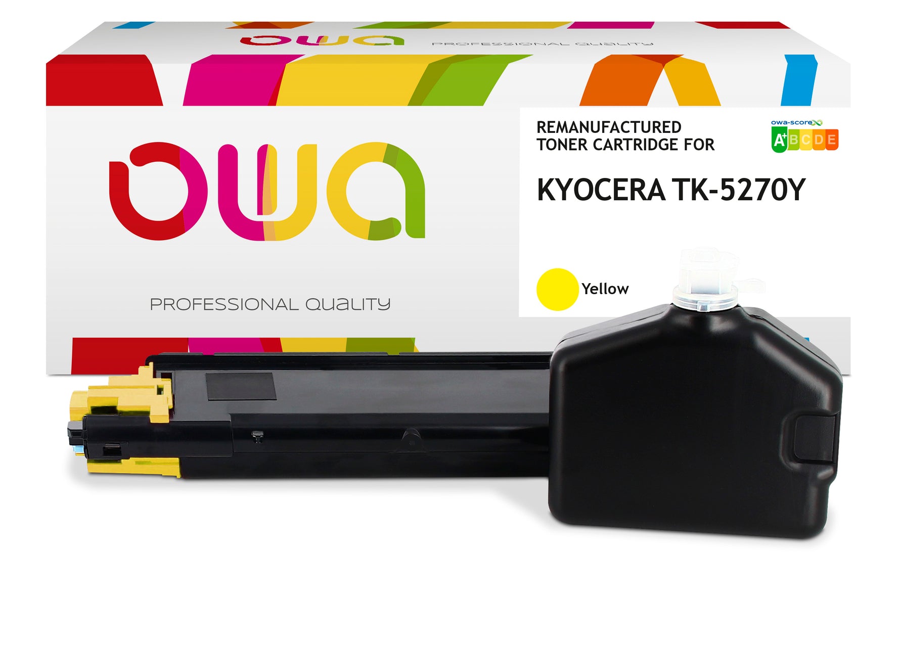 Kyocera Kyocera Tk-5270 Y - Remanufactured Toner Owa - Yellow