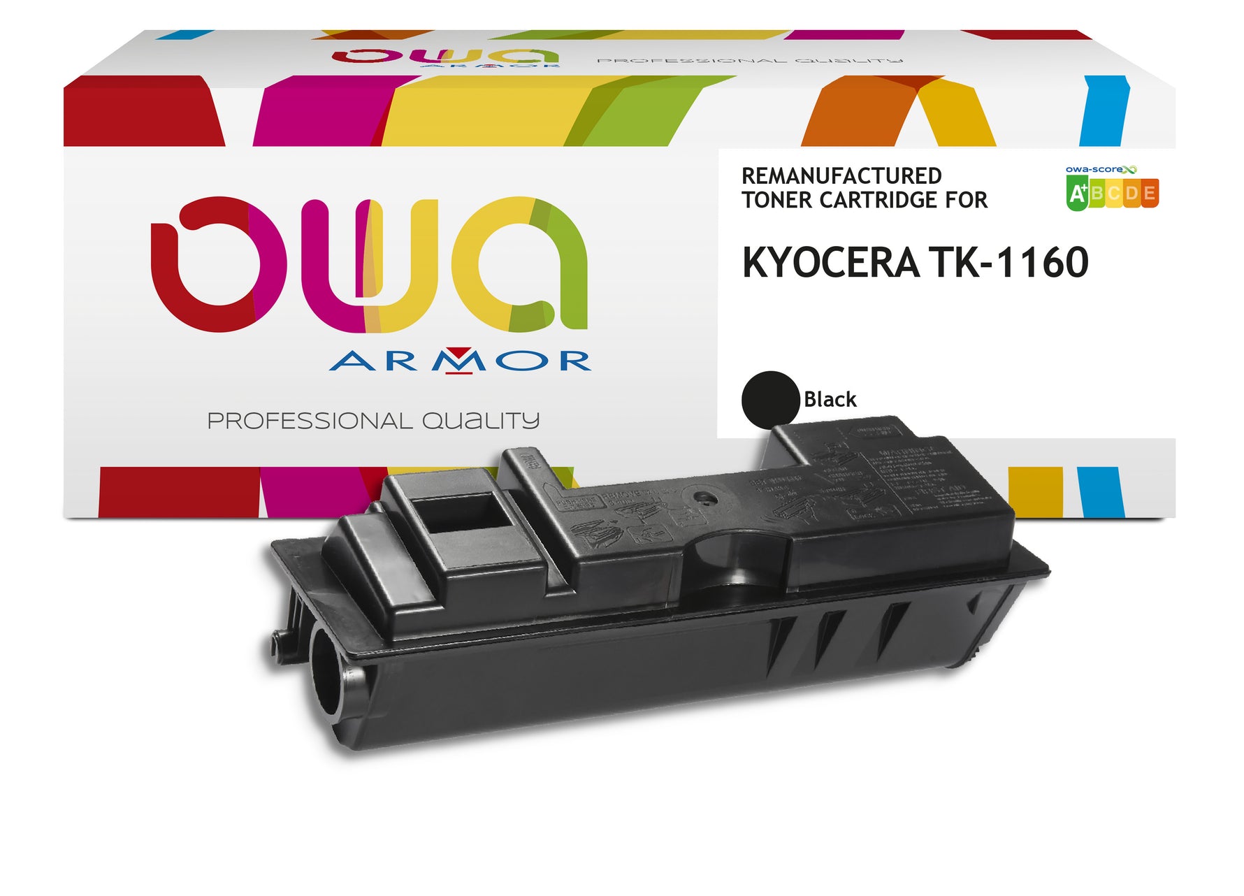 Kyocera Kyocera Tk-1160 - Remanufactured Toner Owa - Black
