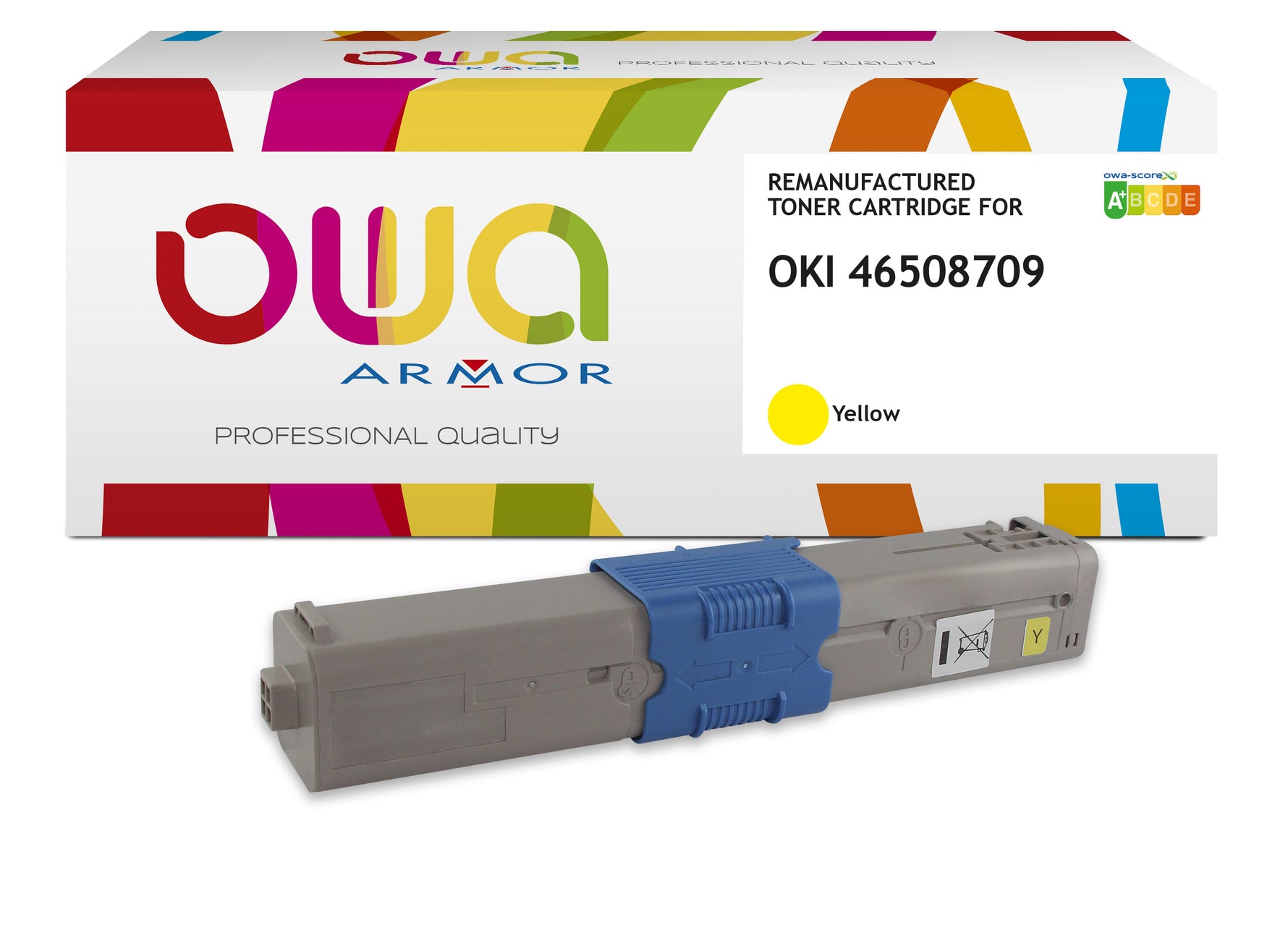 Oki Oki 46508709 - Remanufactured Toner Owa - High Capacity - Yellow