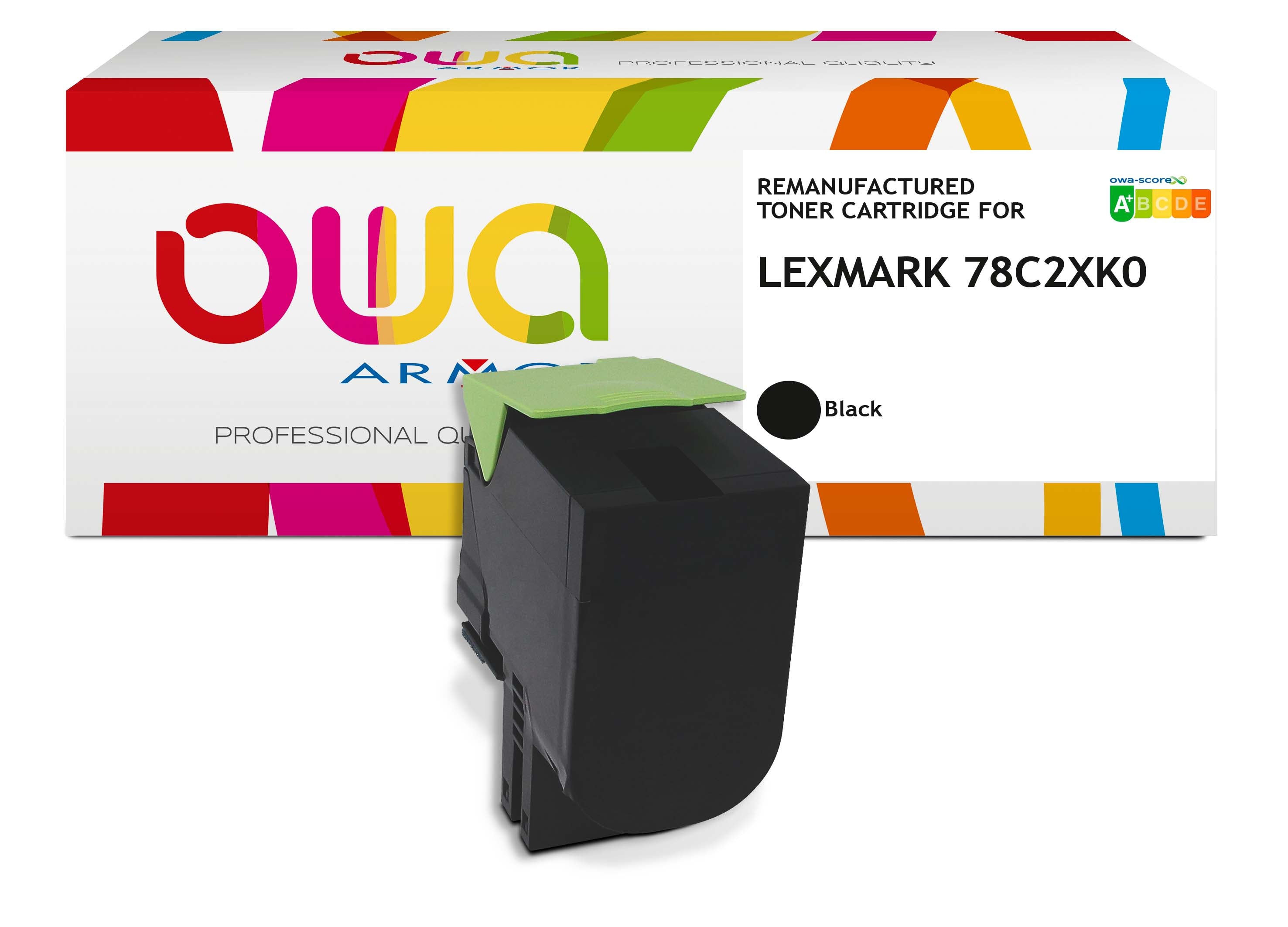Lexmark Lexmark Cs421 - Remanufactured Toner Owa - High Capacity - Black